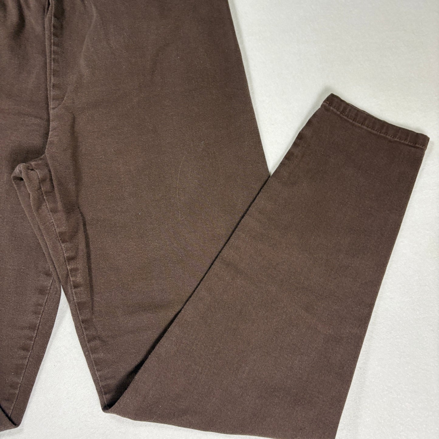 Metrostyle Womens Brown Stretch Pants L High Rise Baggy Y2K 90s Vintage