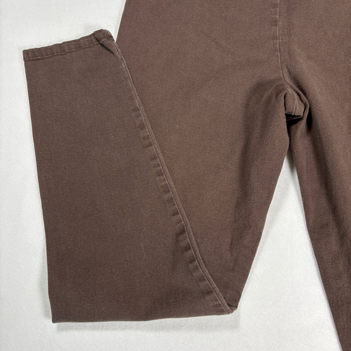 Metrostyle Womens Brown Stretch Pants L High Rise Baggy Y2K 90s Vintage