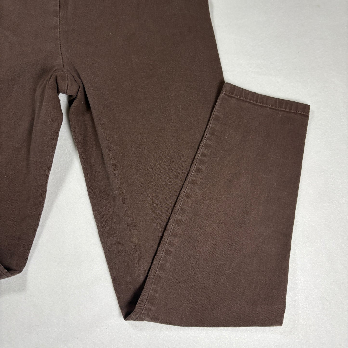 Metrostyle Womens Brown Stretch Pants L High Rise Baggy Y2K 90s Vintage