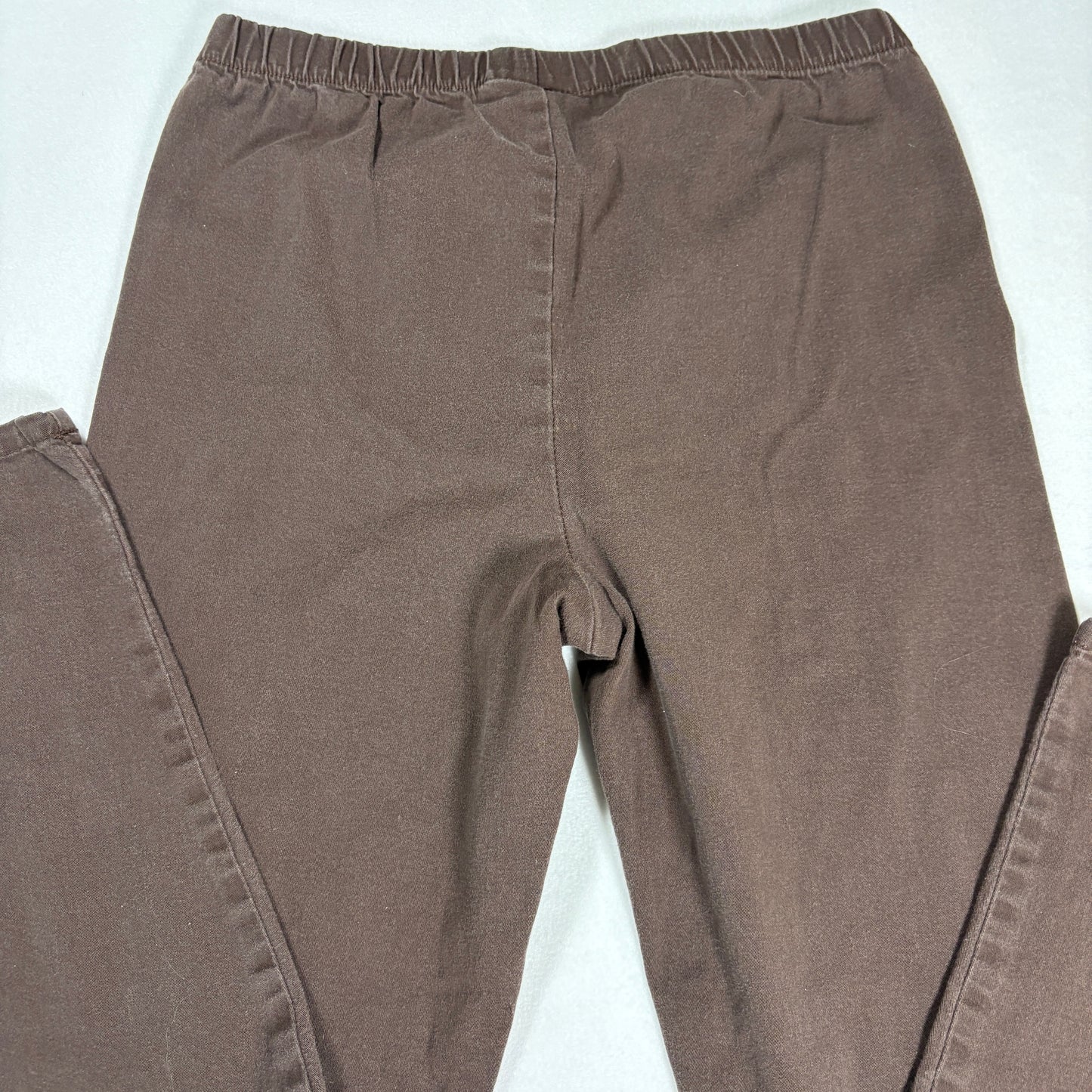 Metrostyle Womens Brown Stretch Pants L High Rise Baggy Y2K 90s Vintage