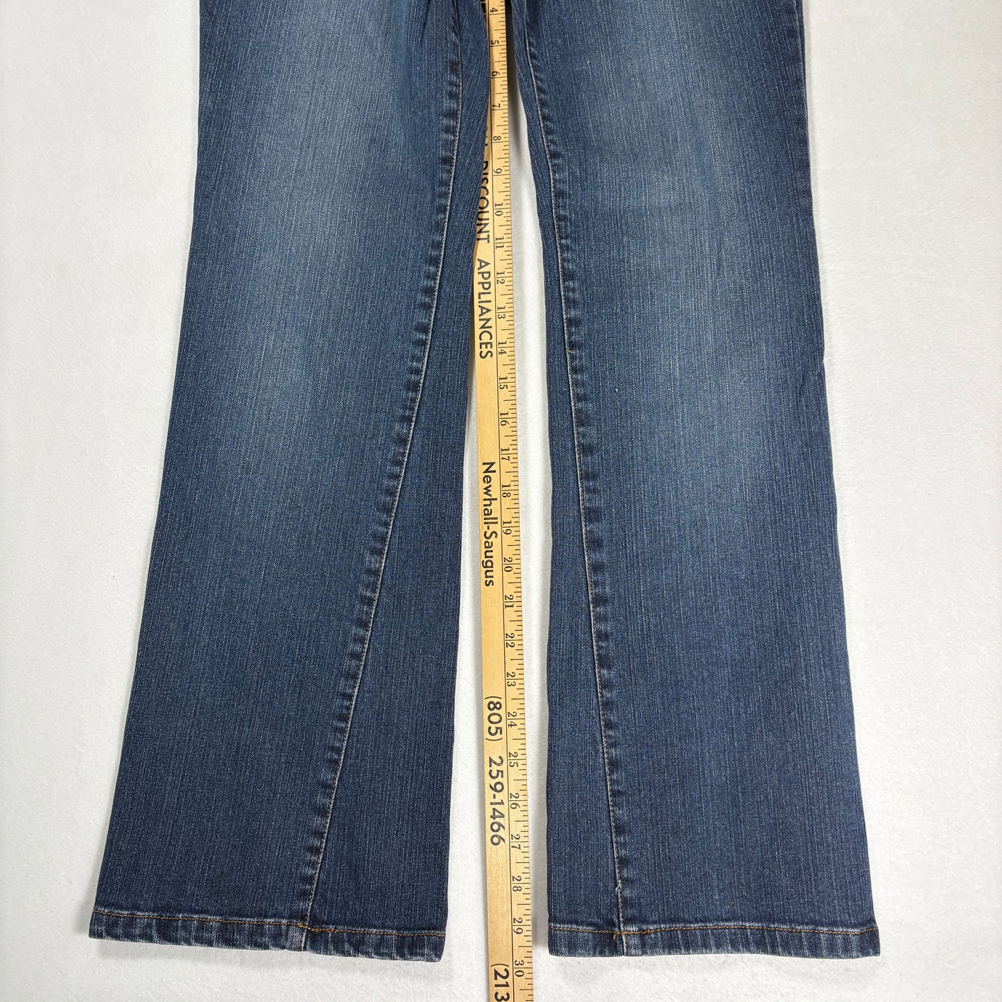 Gloria Vanderbilt Womens Jeans 10 Blue Denim High Rise Straight Y2K Vintage