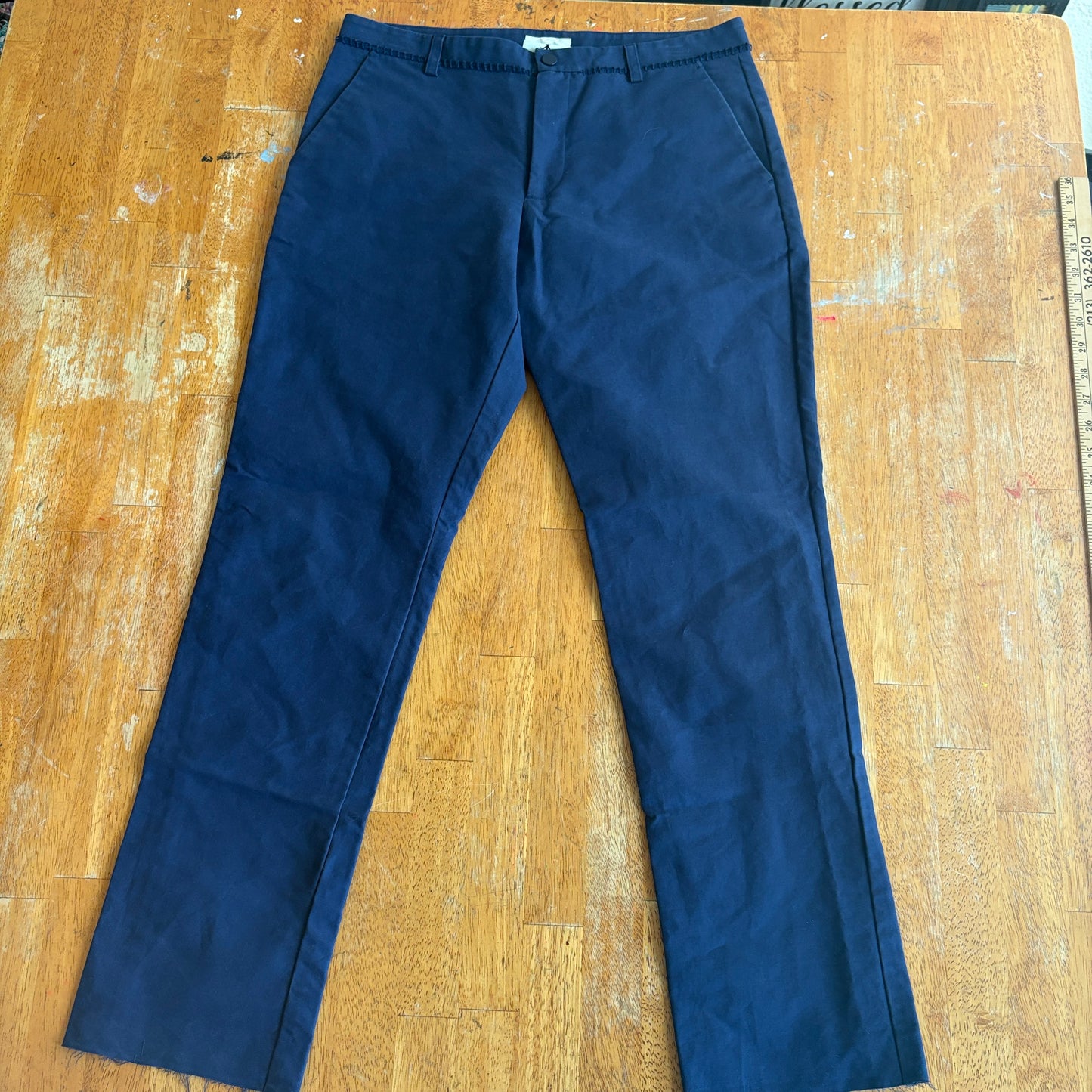 Adidas Opening Ceremony Slim Chino Pants Navy Tag S Fits Like X Streetwear