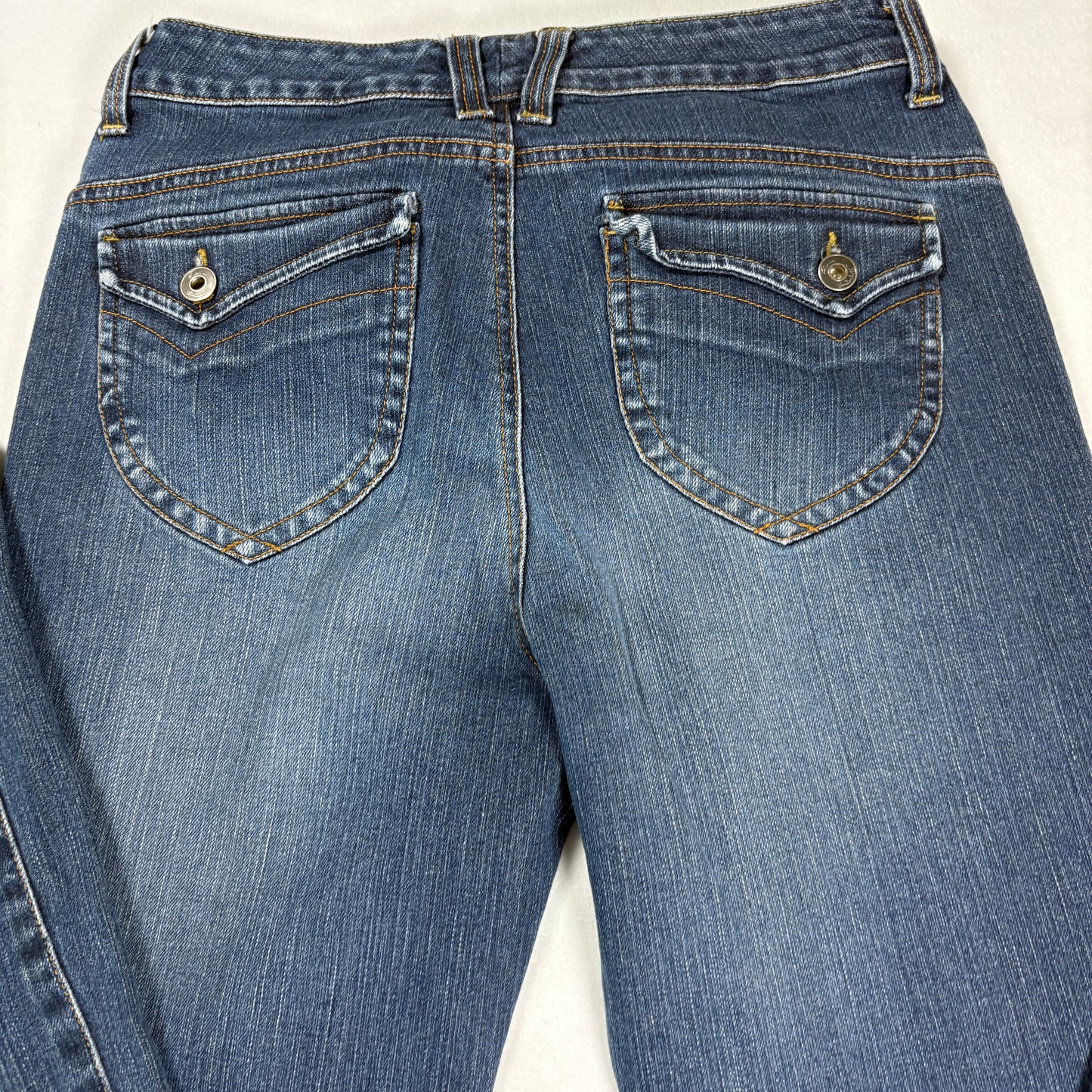 Gloria Vanderbilt Womens Jeans 10 Blue Denim High Rise Straight Y2K Vintage