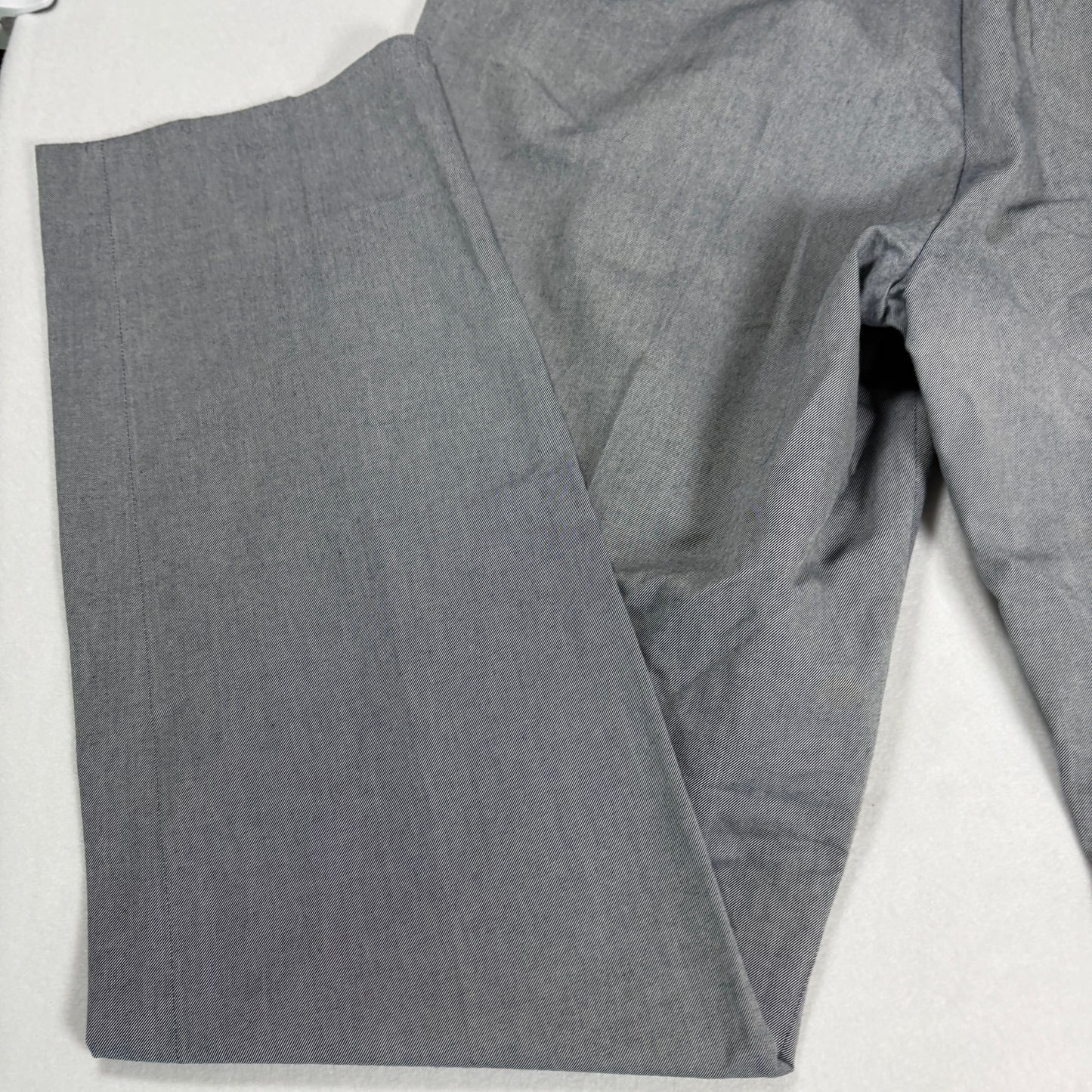 Oliver Spencer Mens Gray Pants 36 Baggy Straight Tailored Cotton Made Portugal