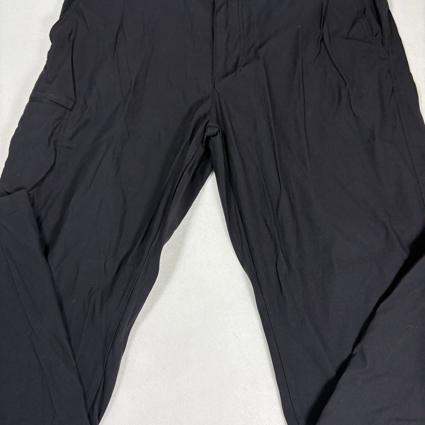 Lib Tech Mens Black Cargo Pants 36x30 Baggy Skate Y2K Techwear Grunge