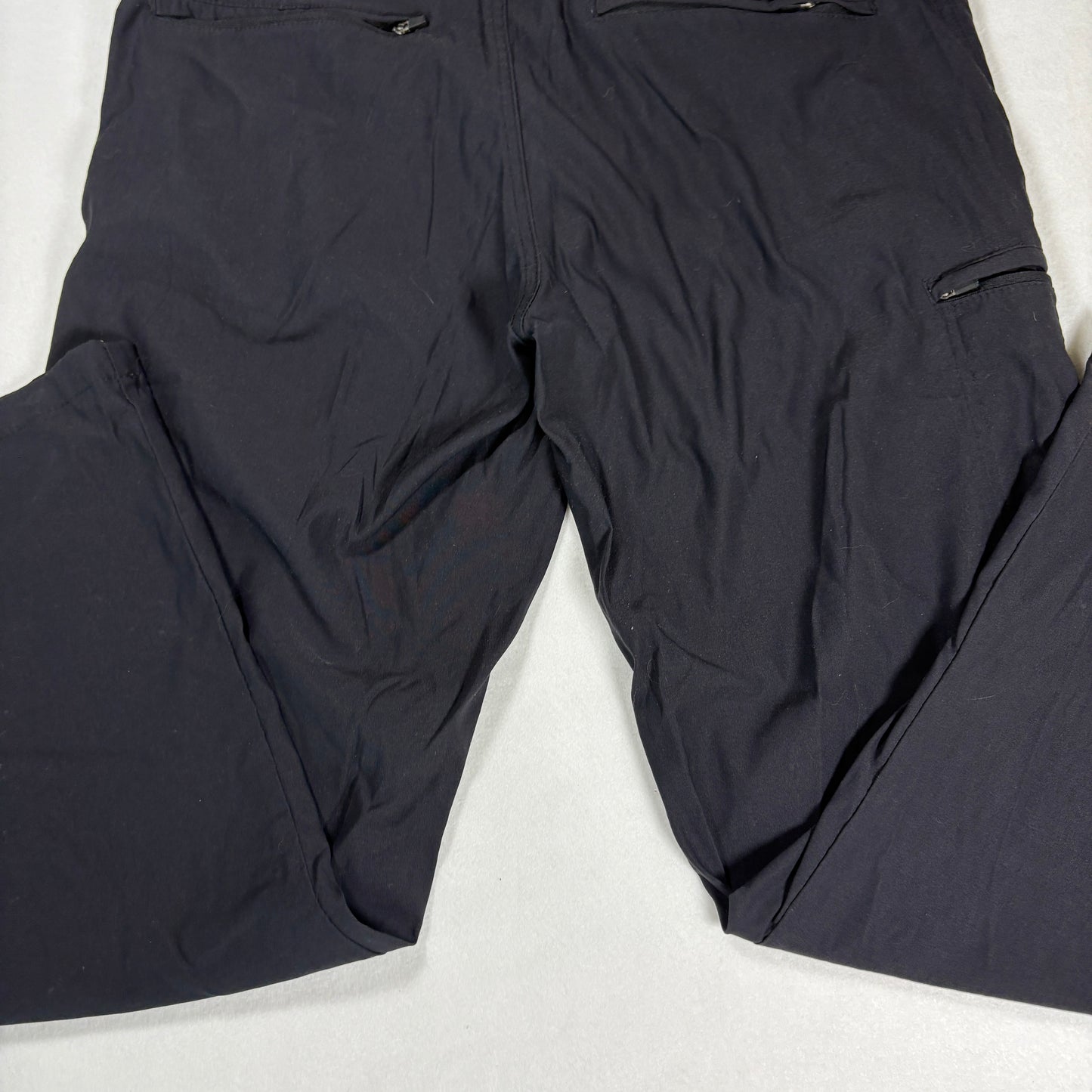 Lib Tech Mens Black Cargo Pants 36x30 Baggy Skate Y2K Techwear Grunge