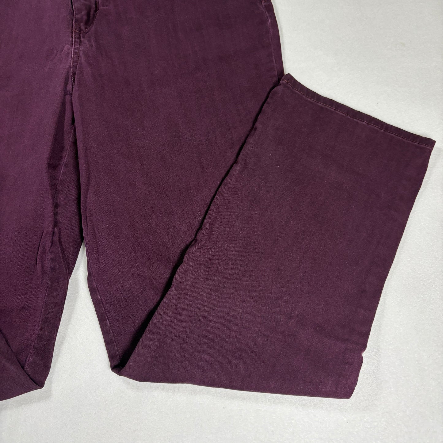 Gloria Vanderbilt Womens Jeans 14 Purple Rail Straight High Rise Slimming Y2K
