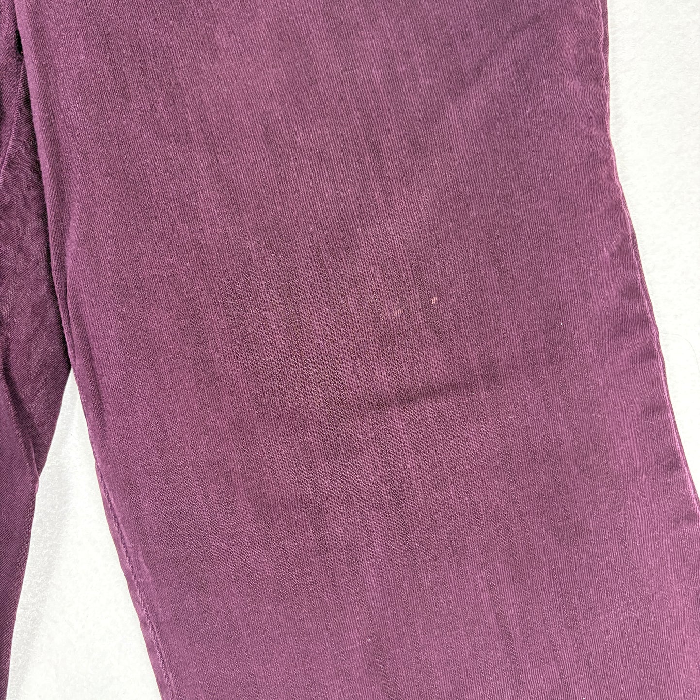 Gloria Vanderbilt Womens Jeans 14 Purple Rail Straight High Rise Slimming Y2K