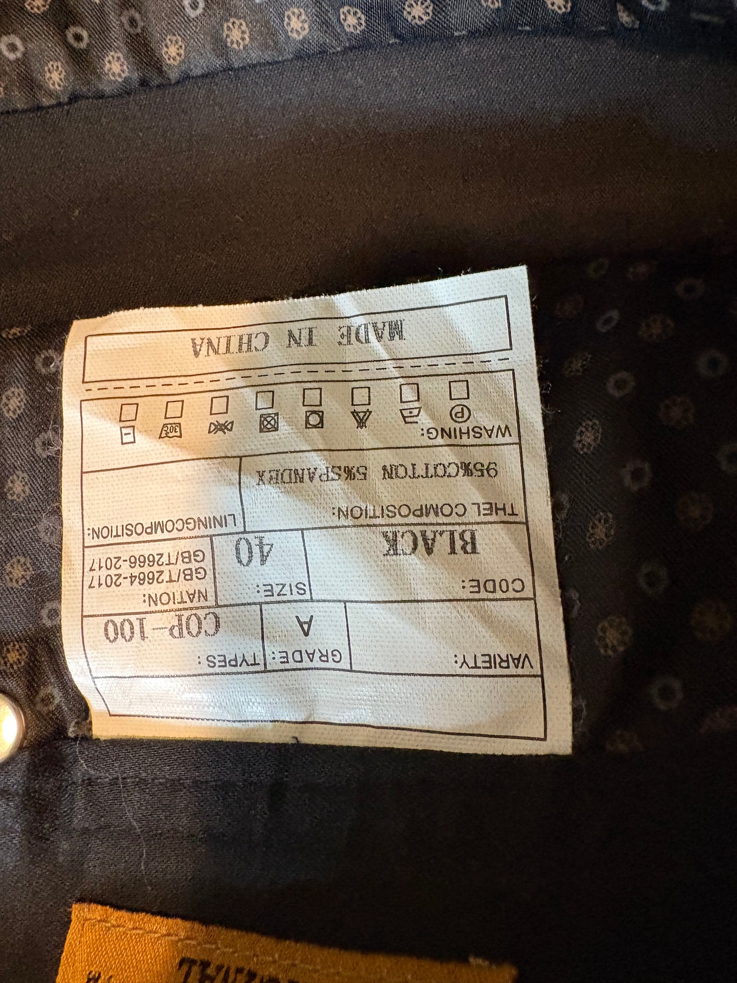 PRESTIGE Original Men’s Black Slim Fit Pants Size 40 Stretch Comfort Style