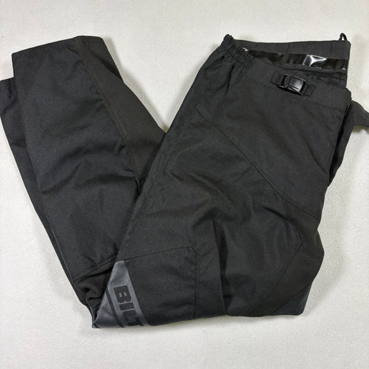 Bilt Mens Motorcycle Riding Pants 38 Black Waterproof Armor Reinforced Moto