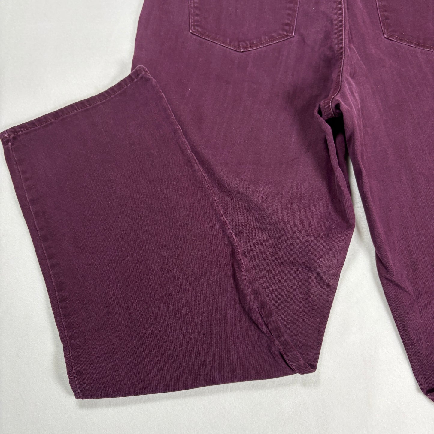 Gloria Vanderbilt Womens Jeans 14 Purple Rail Straight High Rise Slimming Y2K