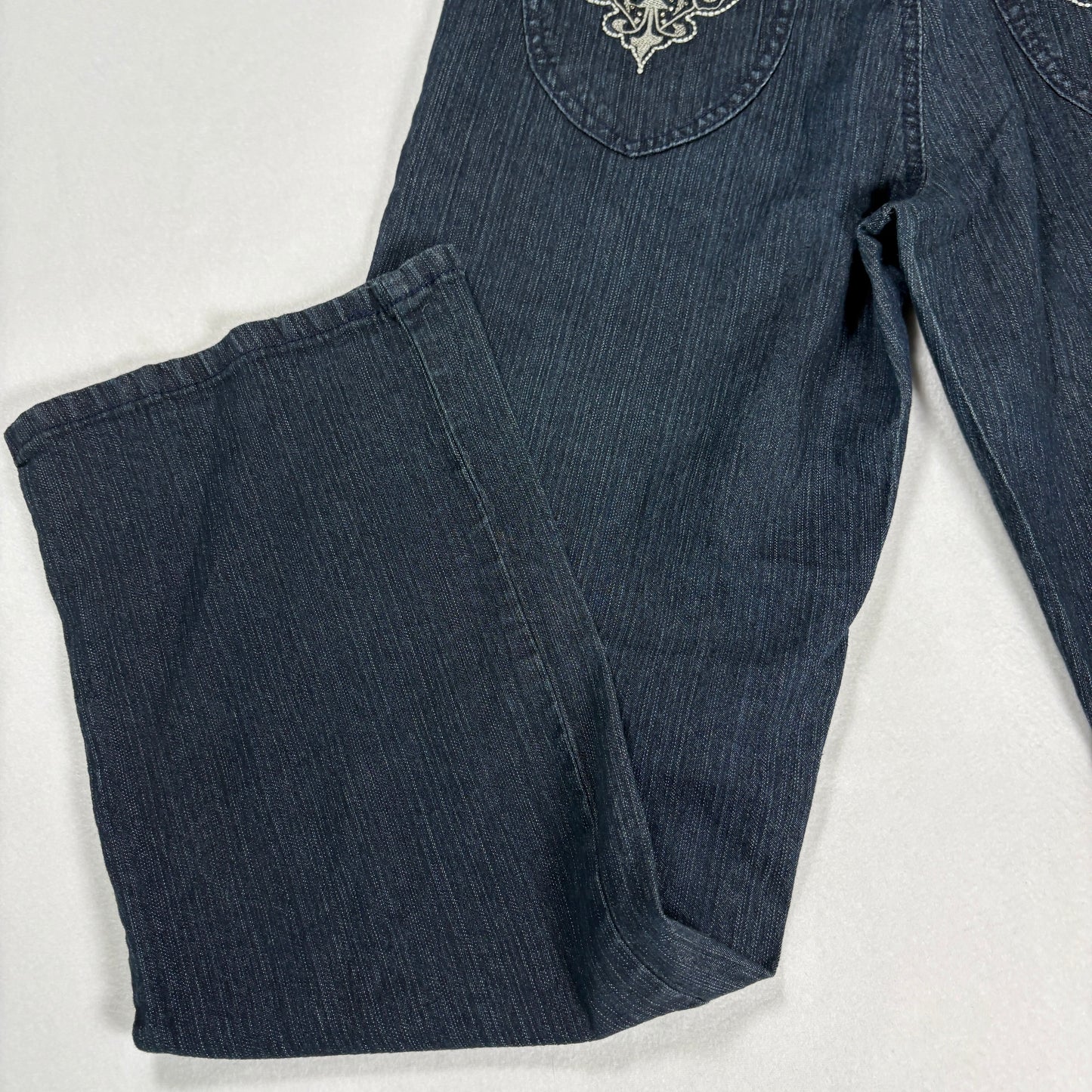 CosJeans Womens Jeans 8P Dark Wash Bootcut Embellished Y2K Vintage Denim