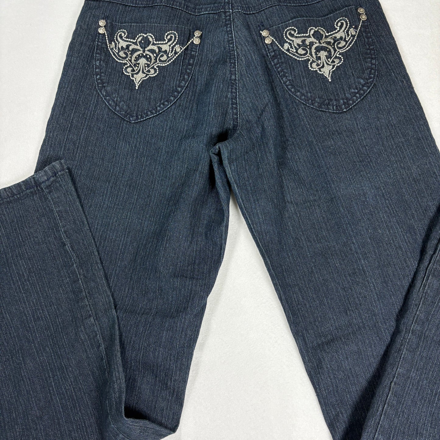 CosJeans Womens Jeans 8P Dark Wash Bootcut Embellished Y2K Vintage Denim