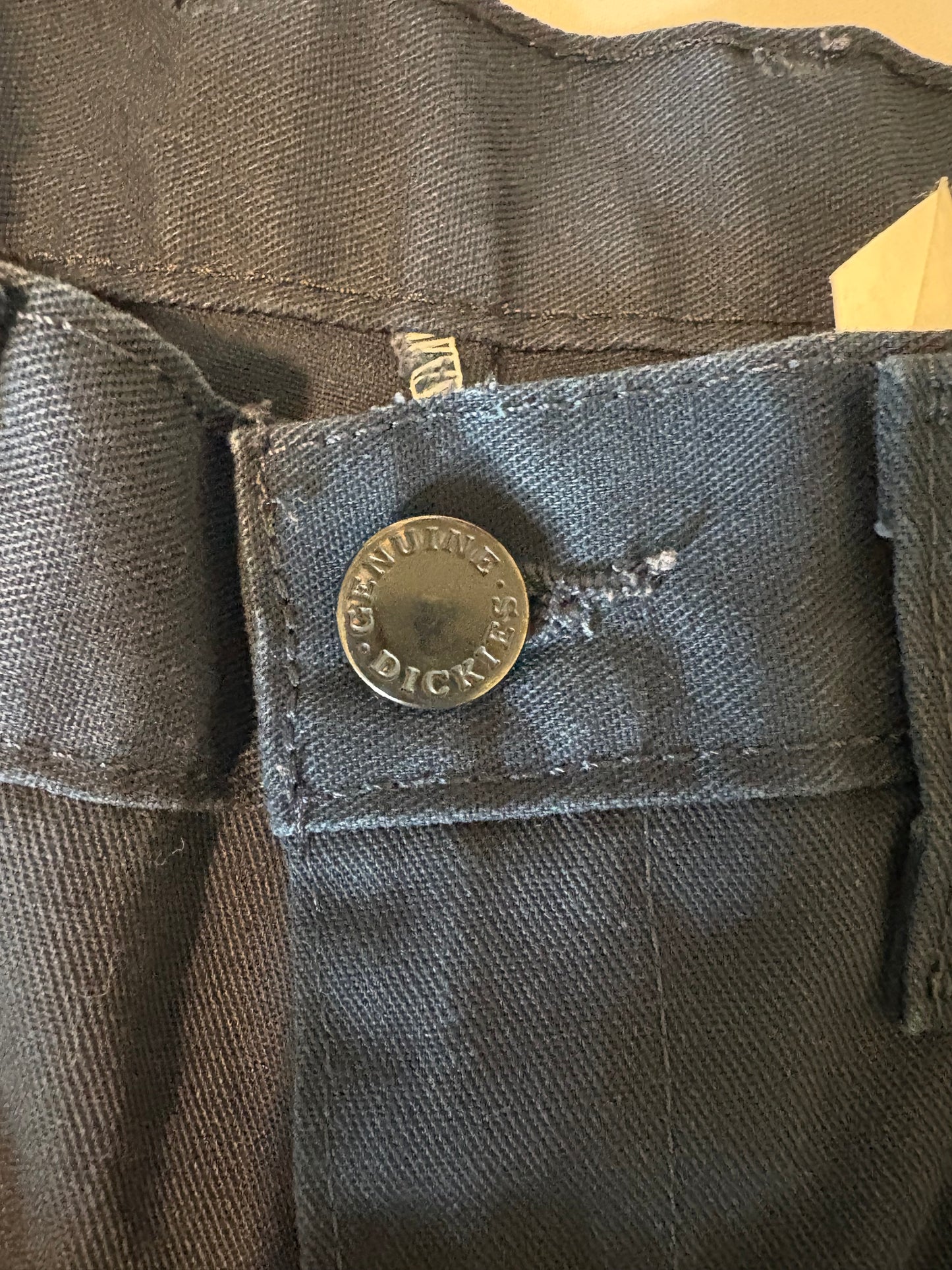 Genuine Dickies Men's Navy Blue Pants Size 30x30 Workwear Blend Durable Classic Fit