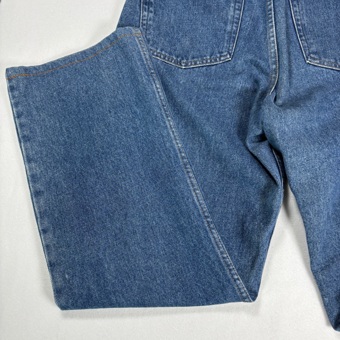 Eddie Bauer Womens Jeans 14 Blue High Rise Baggy Straight 90s Y2K Vintage