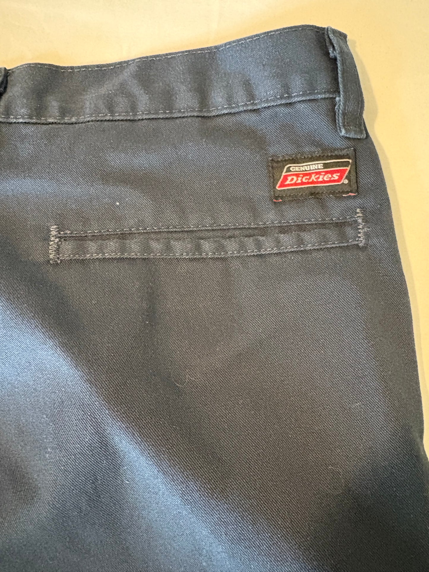 Genuine Dickies Men's Navy Blue Pants Size 30x30 Workwear Blend Durable Classic Fit
