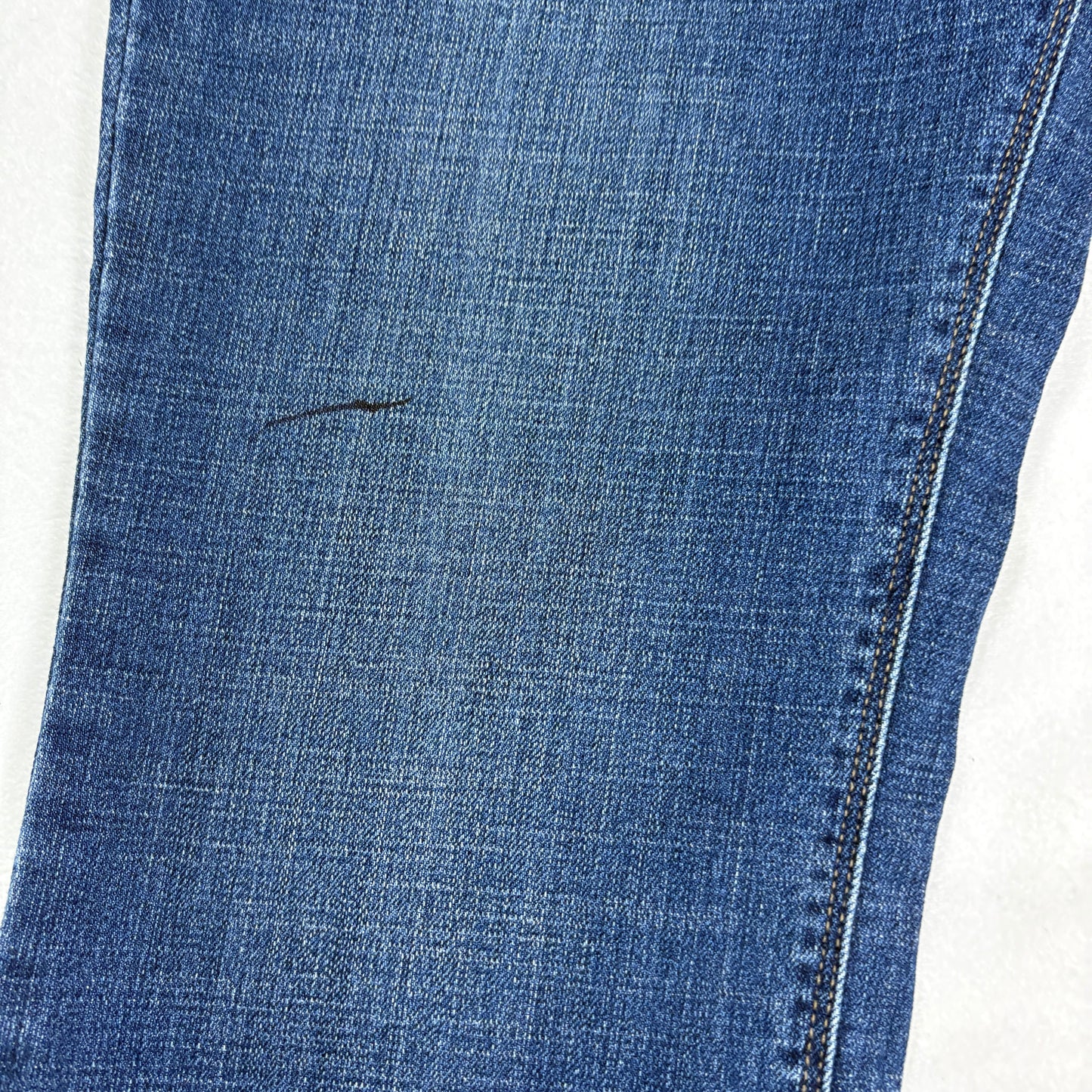 Levis Womens 525 Jeans 12 Blue Denim Perfect Waist Straight High Rise Y2K
