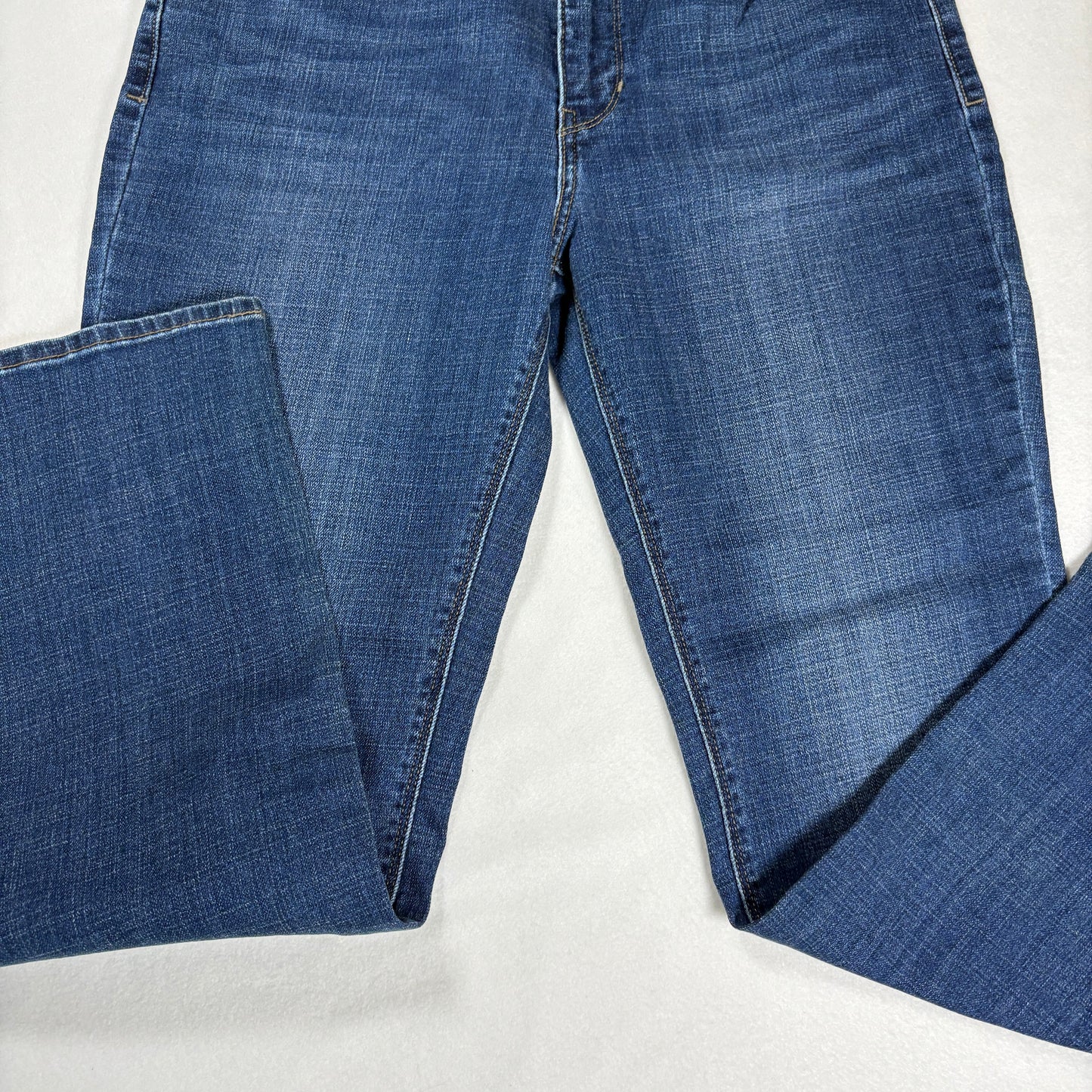Levis Womens 525 Jeans 12 Blue Denim Perfect Waist Straight High Rise Y2K