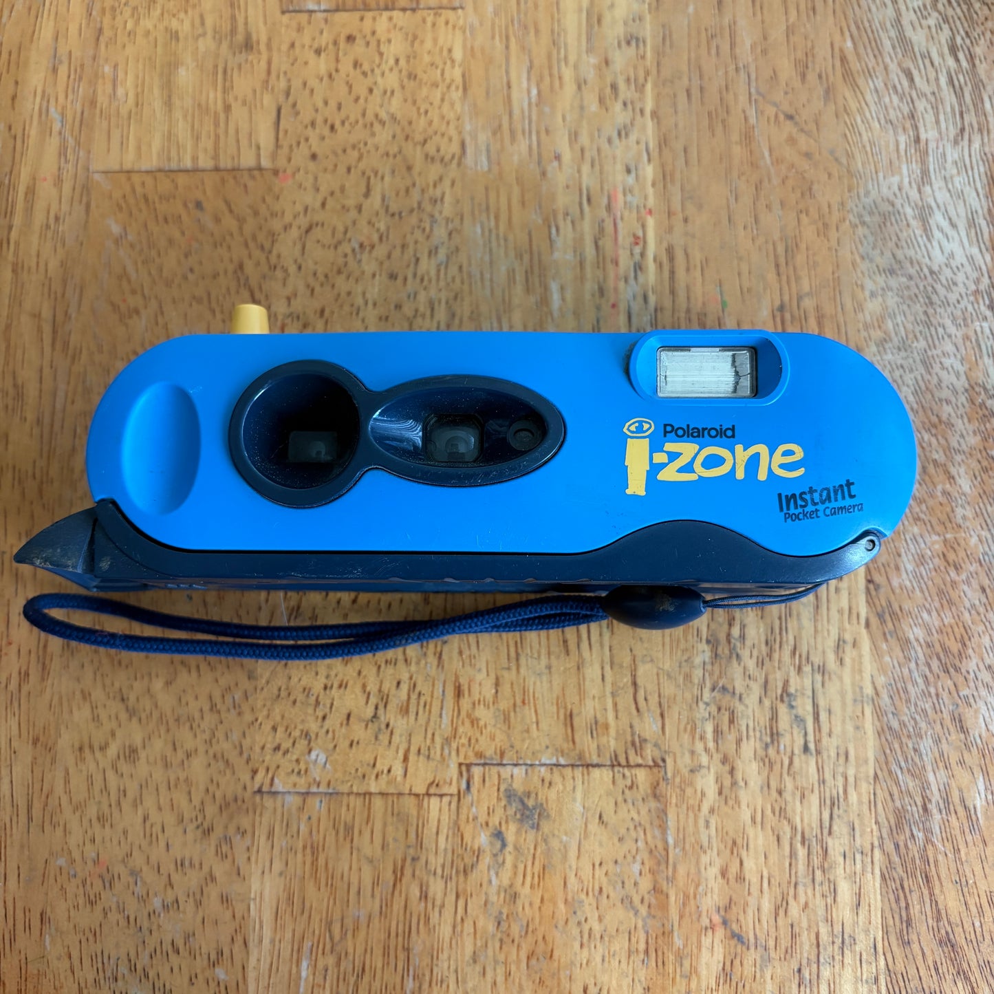 Vintage Polaroid I-Zone Instant Pocket Camera Blue Retro 90s Mini Film Camera