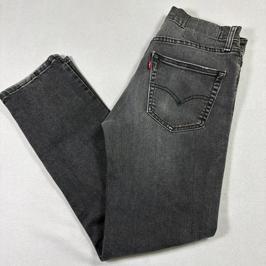 Levi’s Mens 511 Slim Fit Jeans W31 L30 Black Gray Stretch Denim Modern Tapered