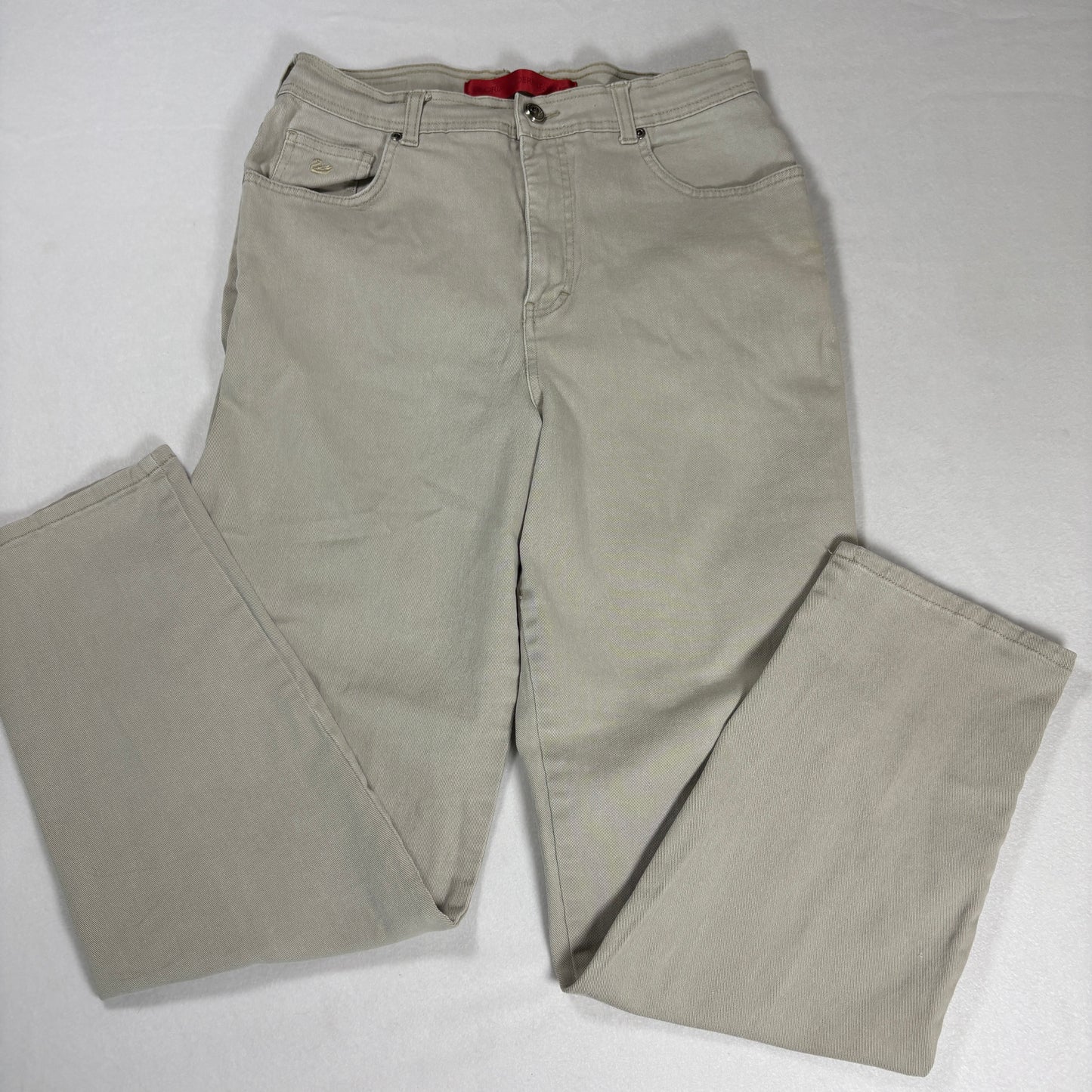 Gloria Vanderbilt Womens Jeans 10 Beige Straight Leg Stretch Denim Y2K Vintage