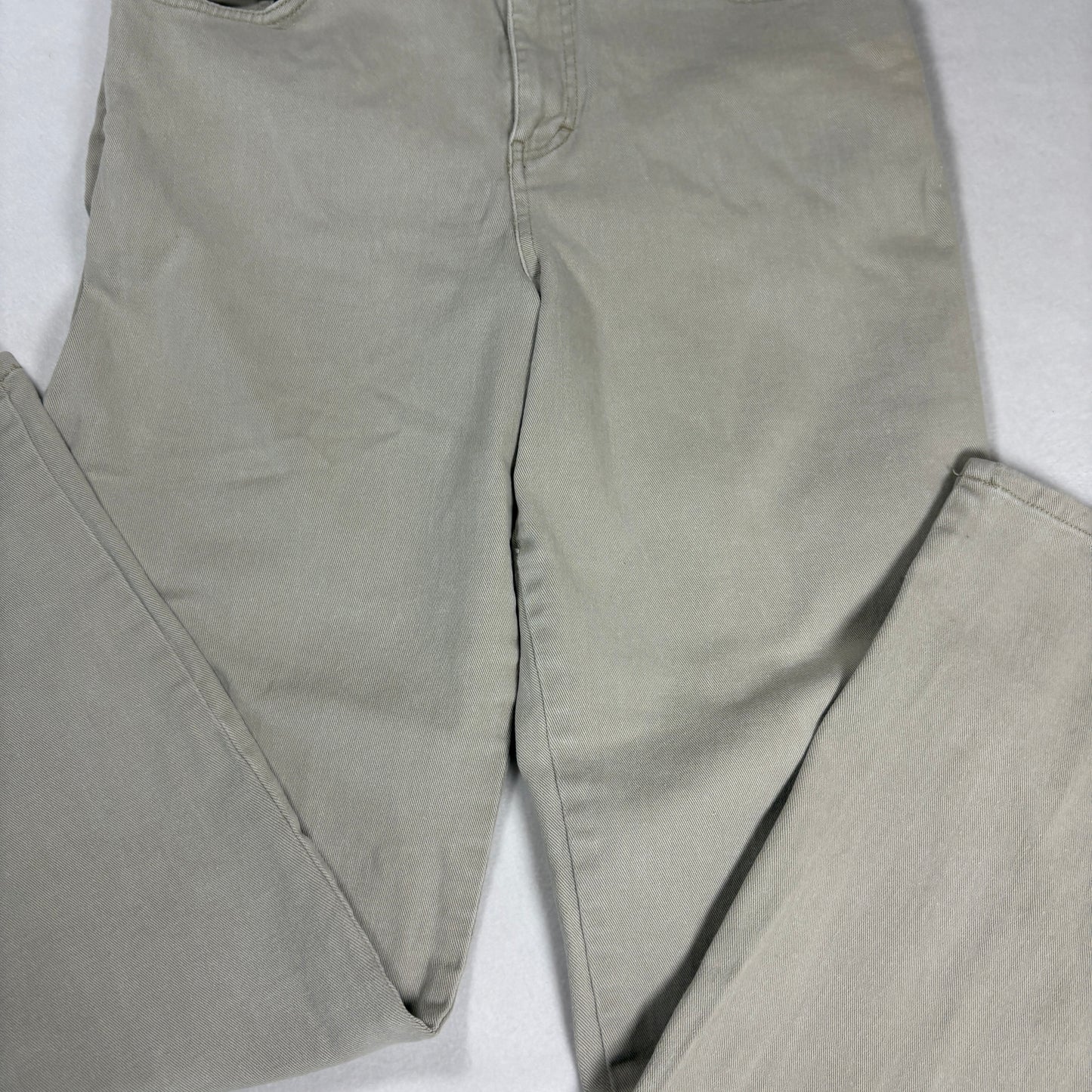 Gloria Vanderbilt Womens Jeans 10 Beige Straight Leg Stretch Denim Y2K Vintage