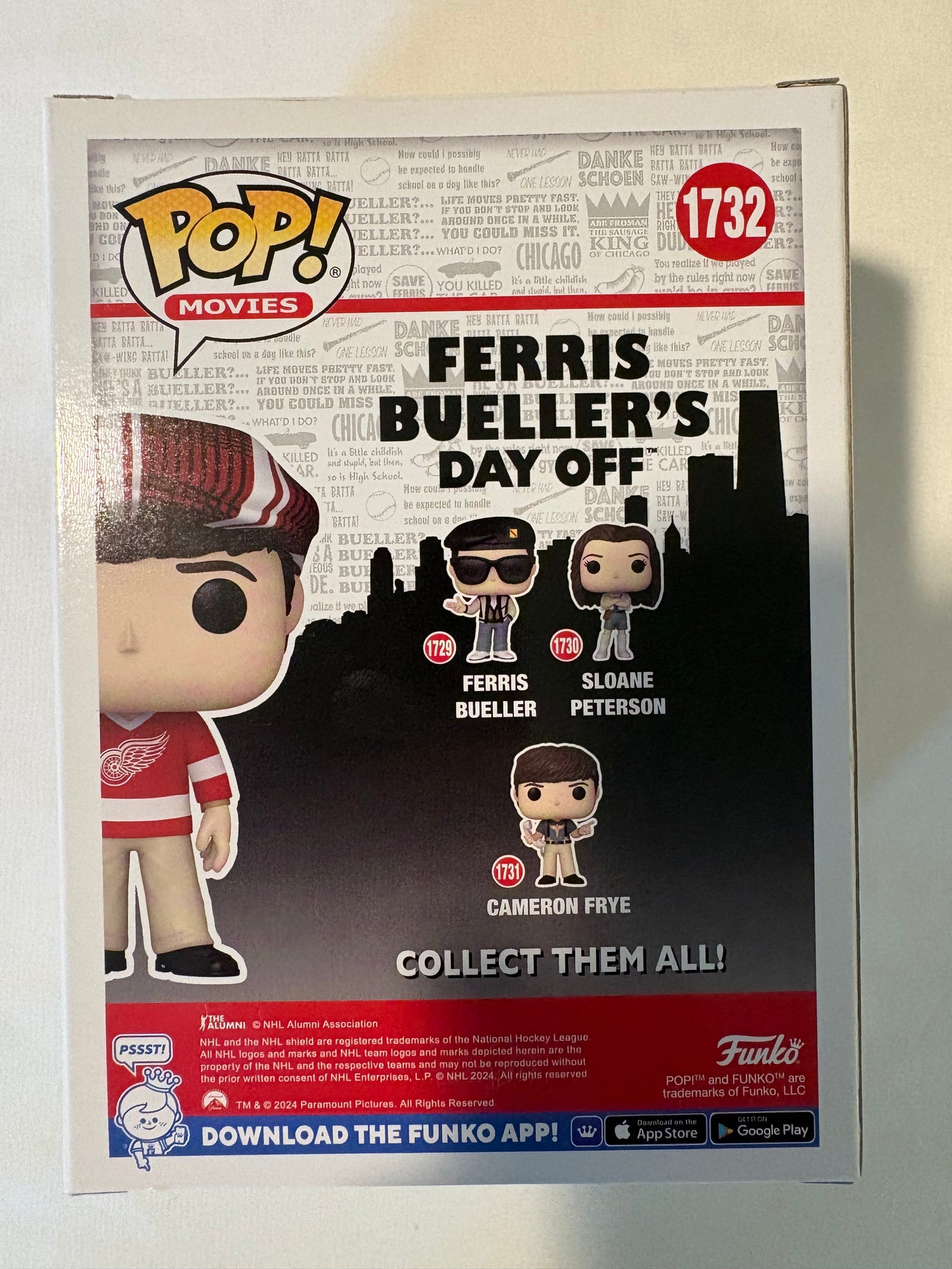 Funko Pop Movies #1732 Cameron Frye - Ferris Bueller’s Day Off - Target Con 2024 Exclusive