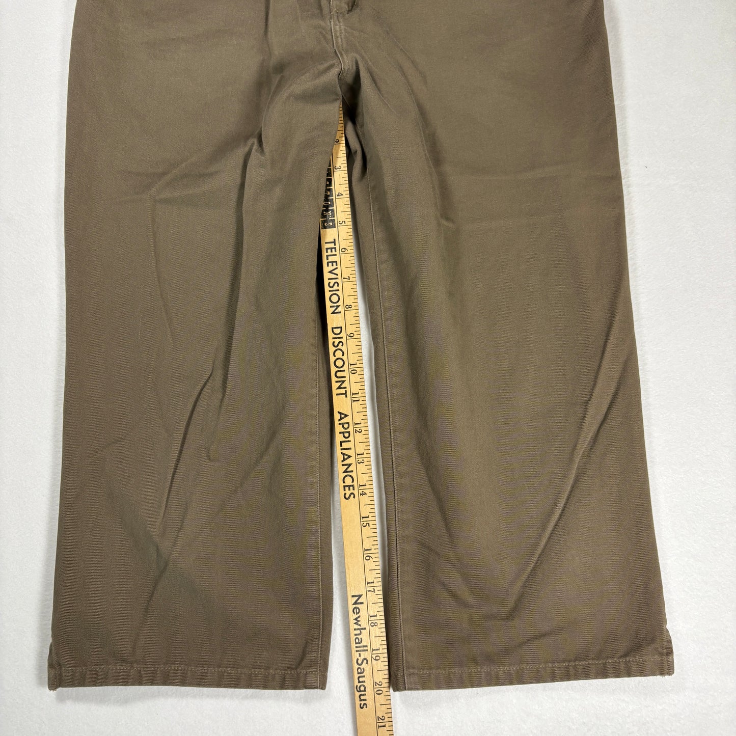 Ralph Lauren Womens Jeans 12 Brown Straight Leg 100% Cotton Vintage Y2K