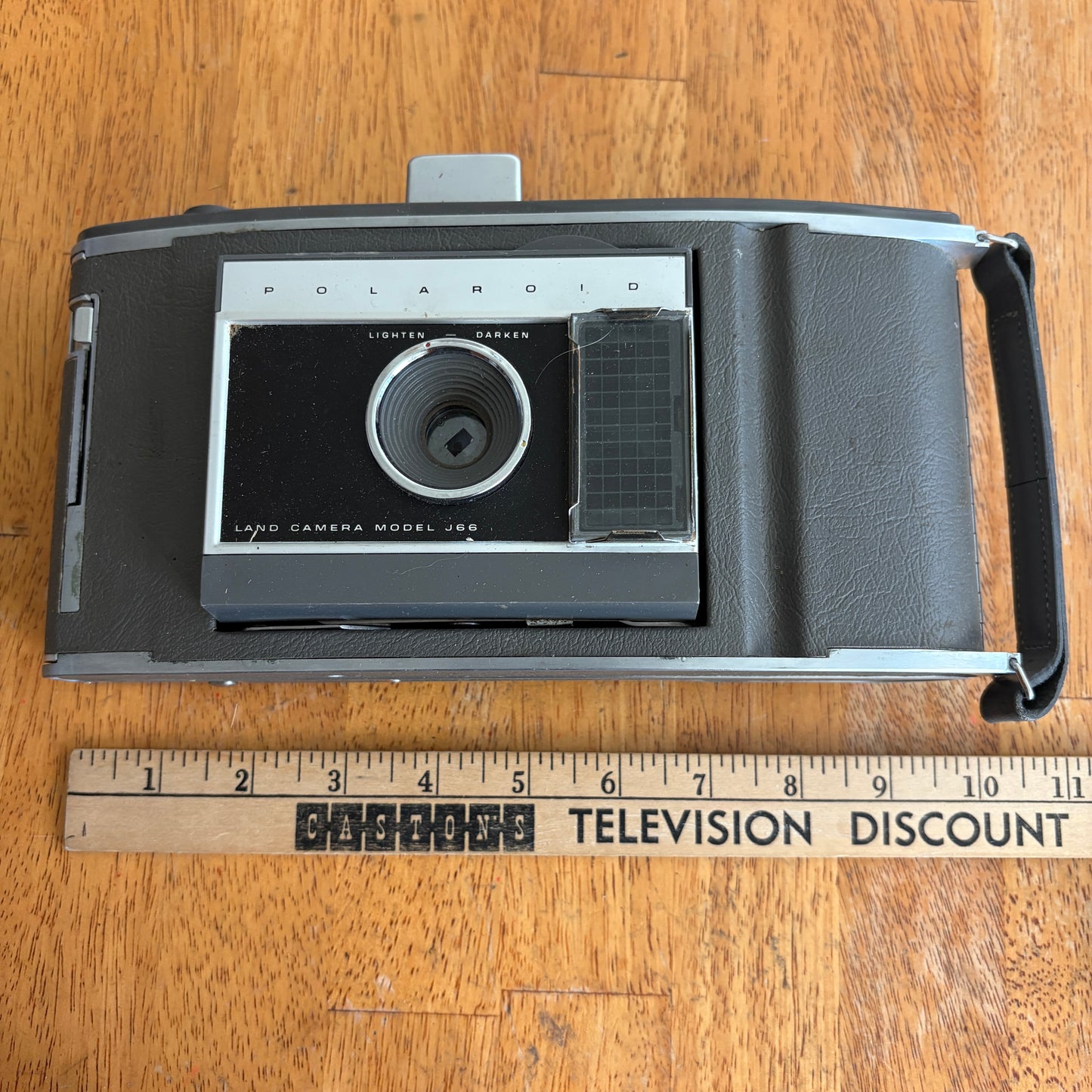 Vintage Polaroid Land Camera J66 Instant Camera 1960s Retro Film As-Is Repair
