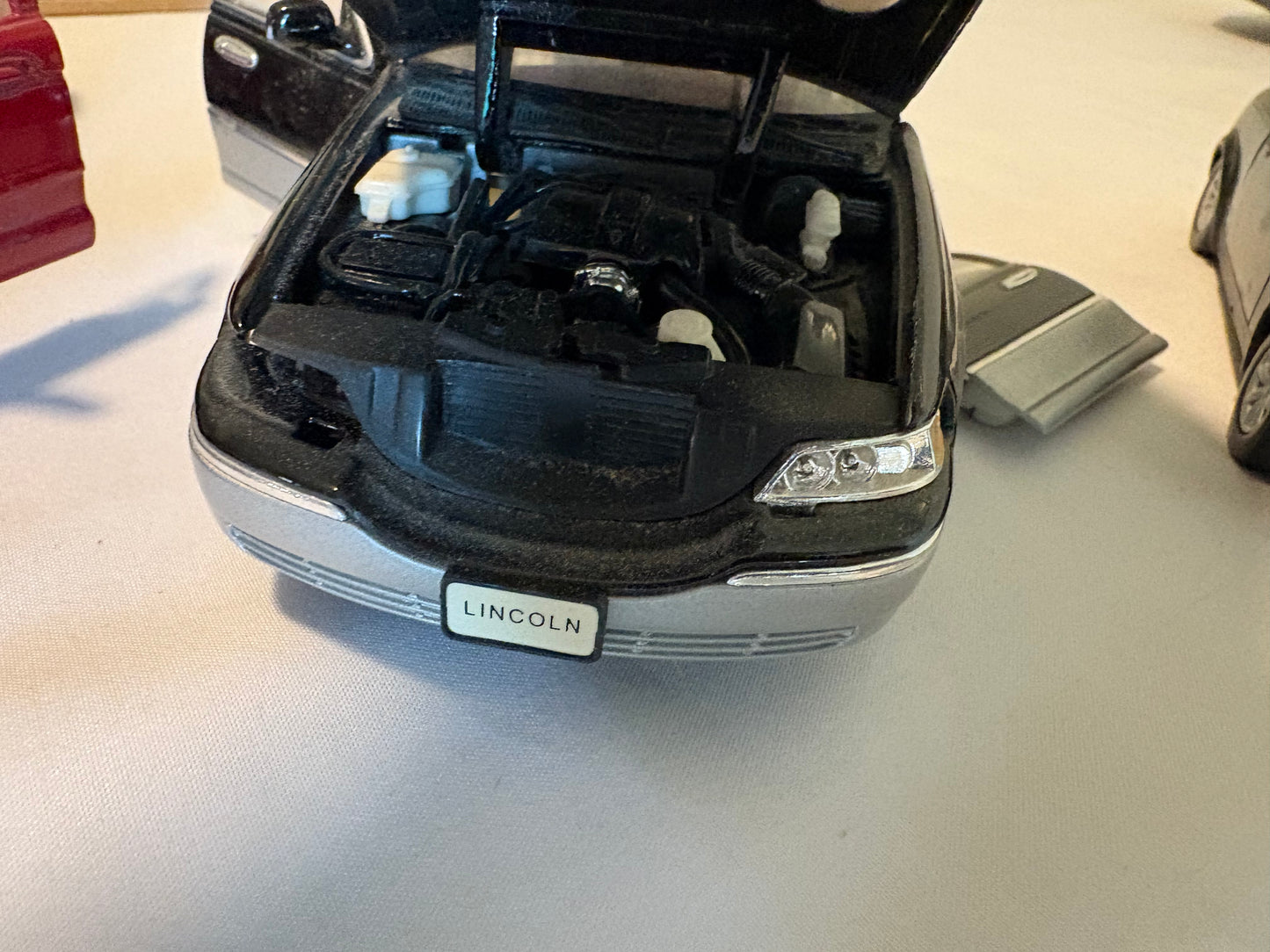 Lot of 5 Die-Cast Metal Cars – 1:24 Scale Assorted Models – Limo, Mini, Convertible