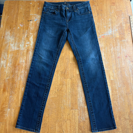 Skinny Stretch Jeans Kut From The Kloth Tag 4 Fits Like 29X30 Dark Wash Denim