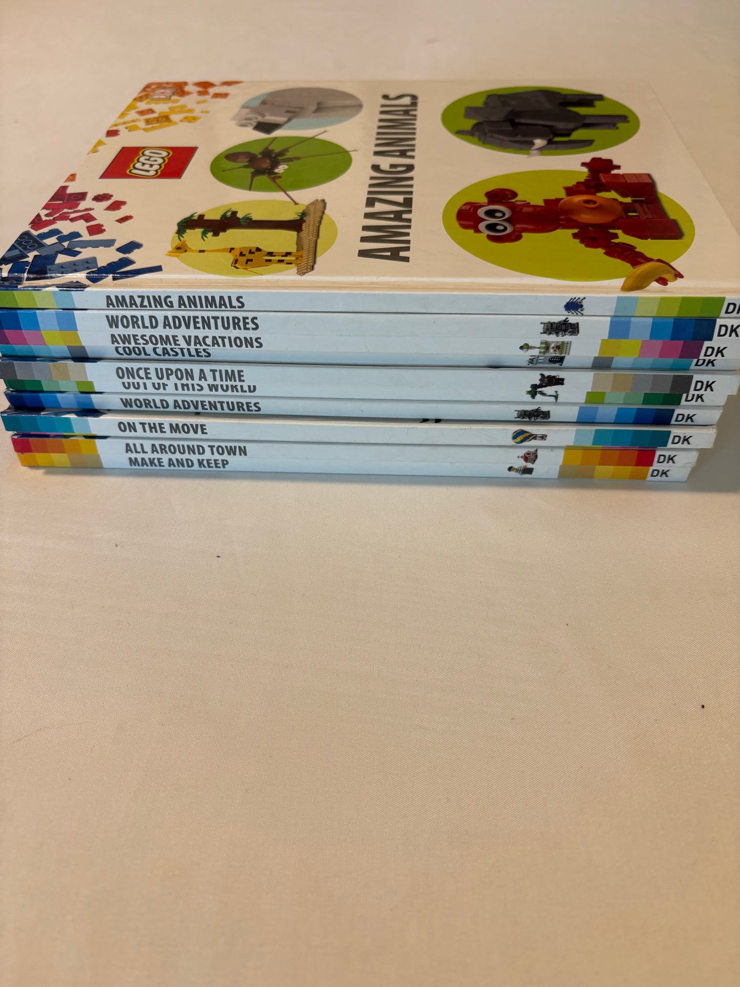 Lot of 11 LEGO DK Hardcover Books NEW Build Ideas Projects DUPLICATES