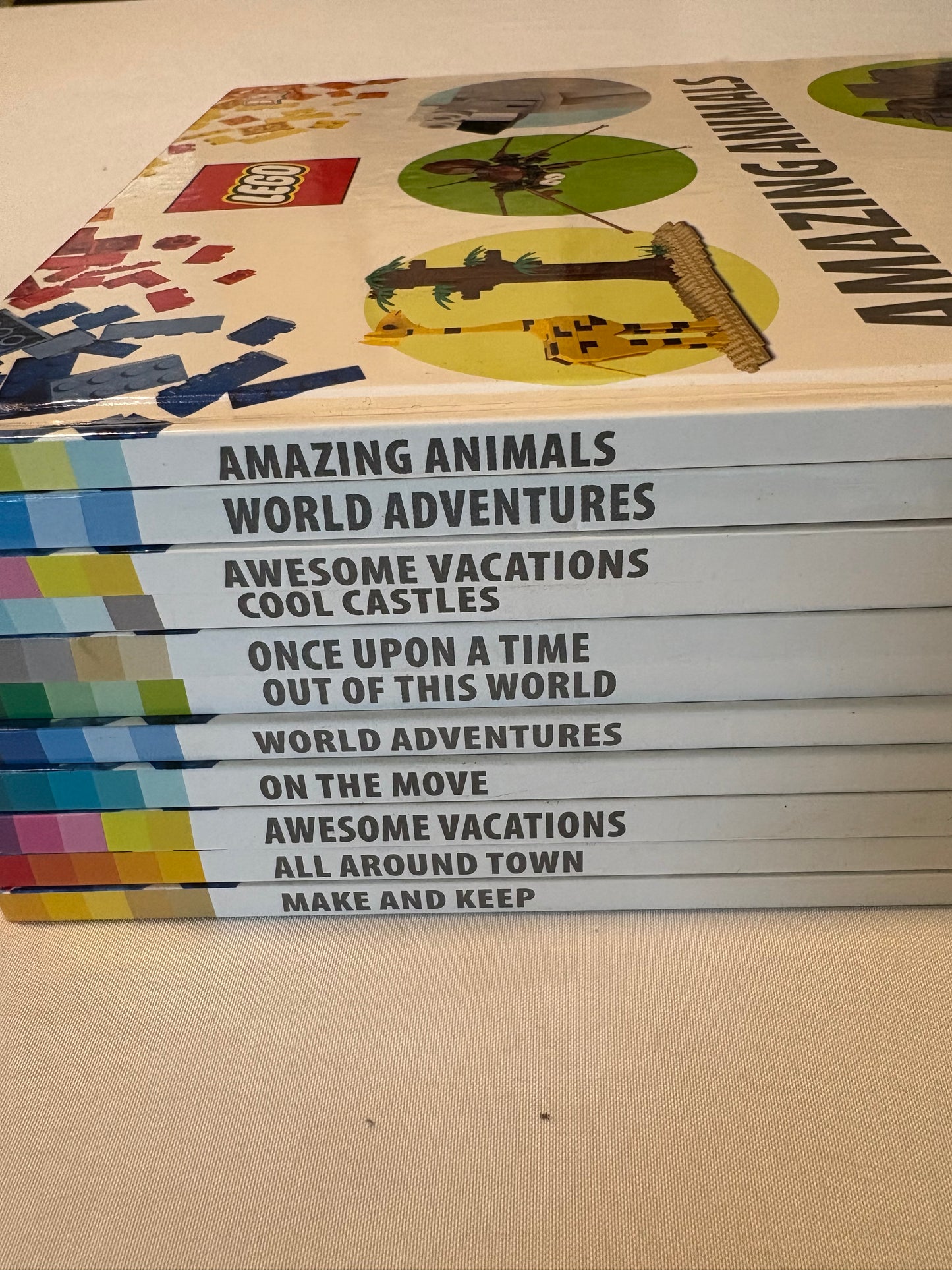 Lot of 11 LEGO DK Hardcover Books NEW Build Ideas Projects DUPLICATES