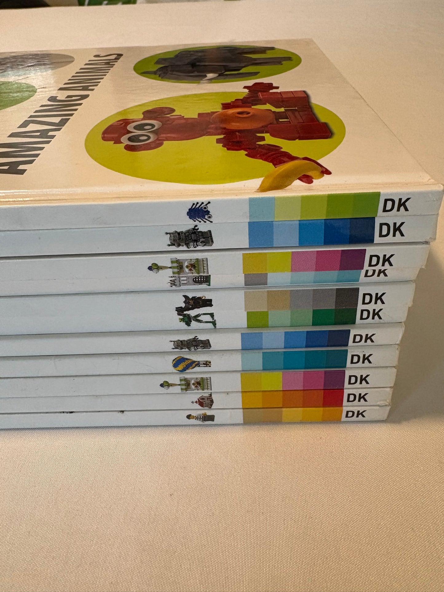 Lot of 11 LEGO DK Hardcover Books NEW Build Ideas Projects DUPLICATES