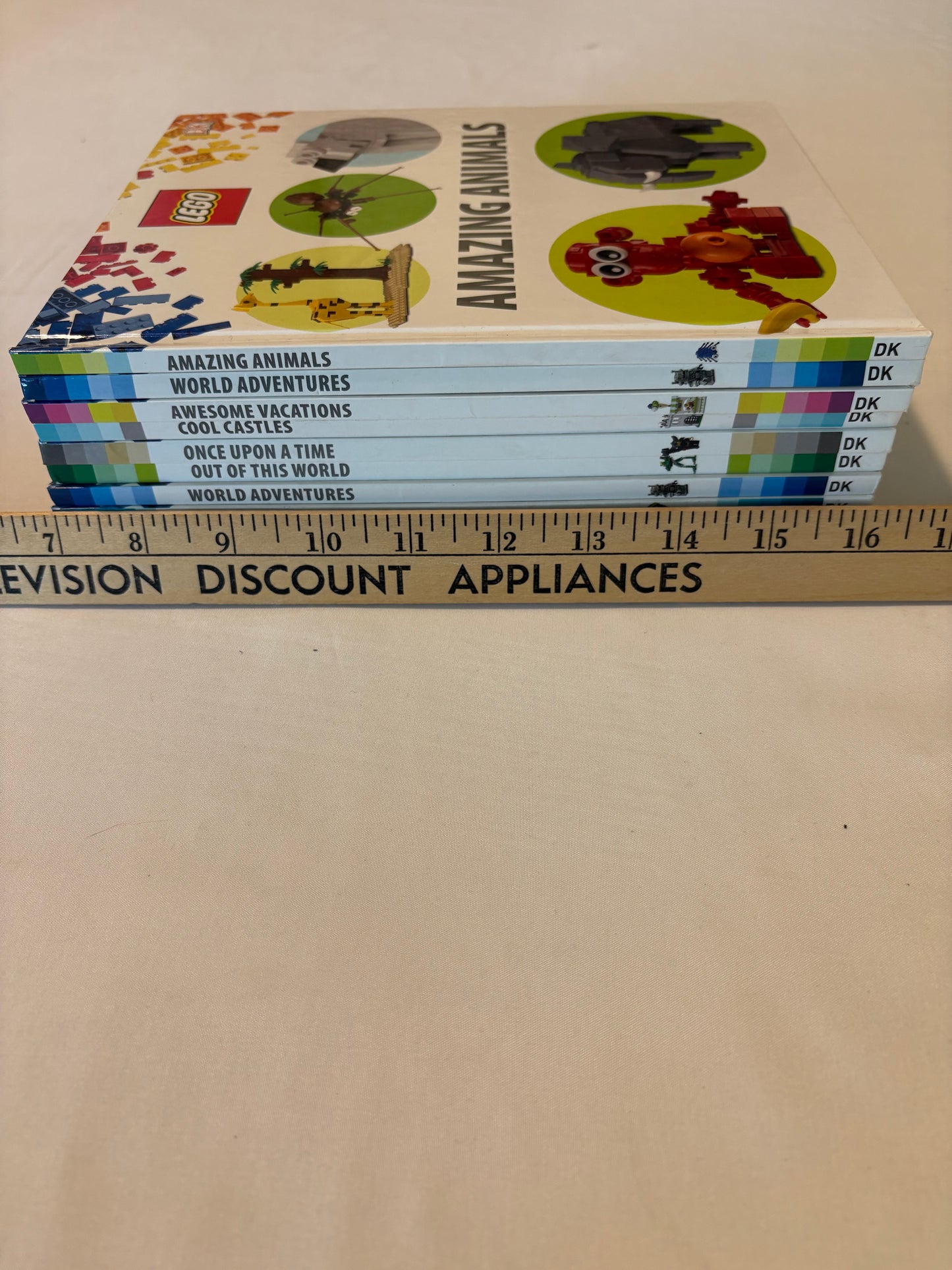 Lot of 11 LEGO DK Hardcover Books NEW Build Ideas Projects DUPLICATES