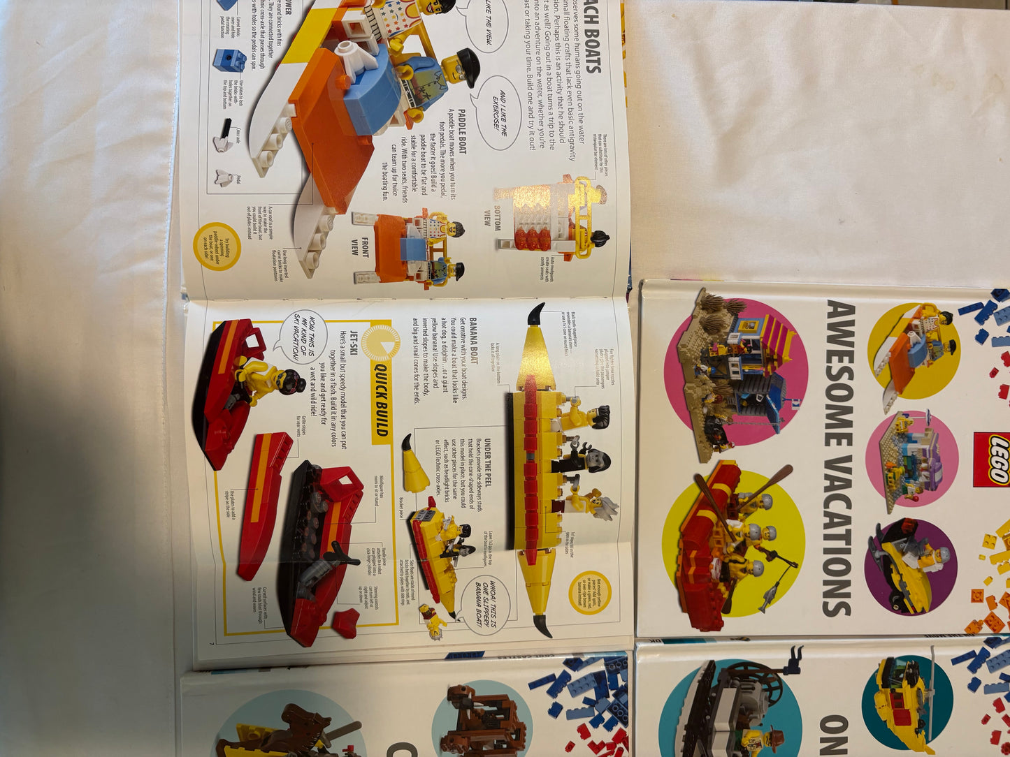 Lot of 11 LEGO DK Hardcover Books NEW Build Ideas Projects DUPLICATES