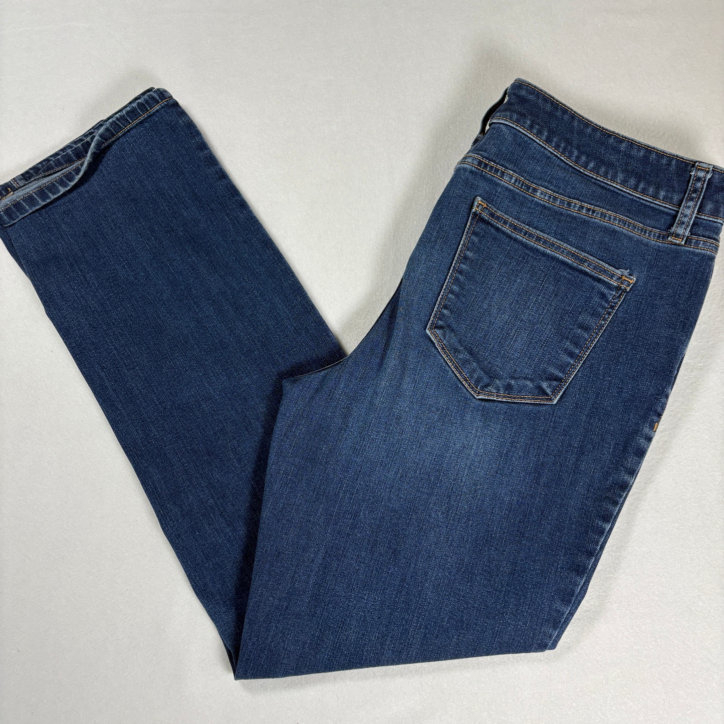 St Johns Bay Womens Jeans 12 Blue Bootcut Stretch Denim Y2K Vintage