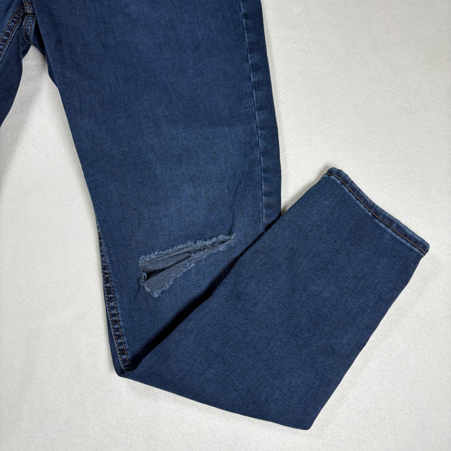 Old Navy Womens Jeans 14-18 High Rise Rockstar Super Skinny Blue Stretch Denim