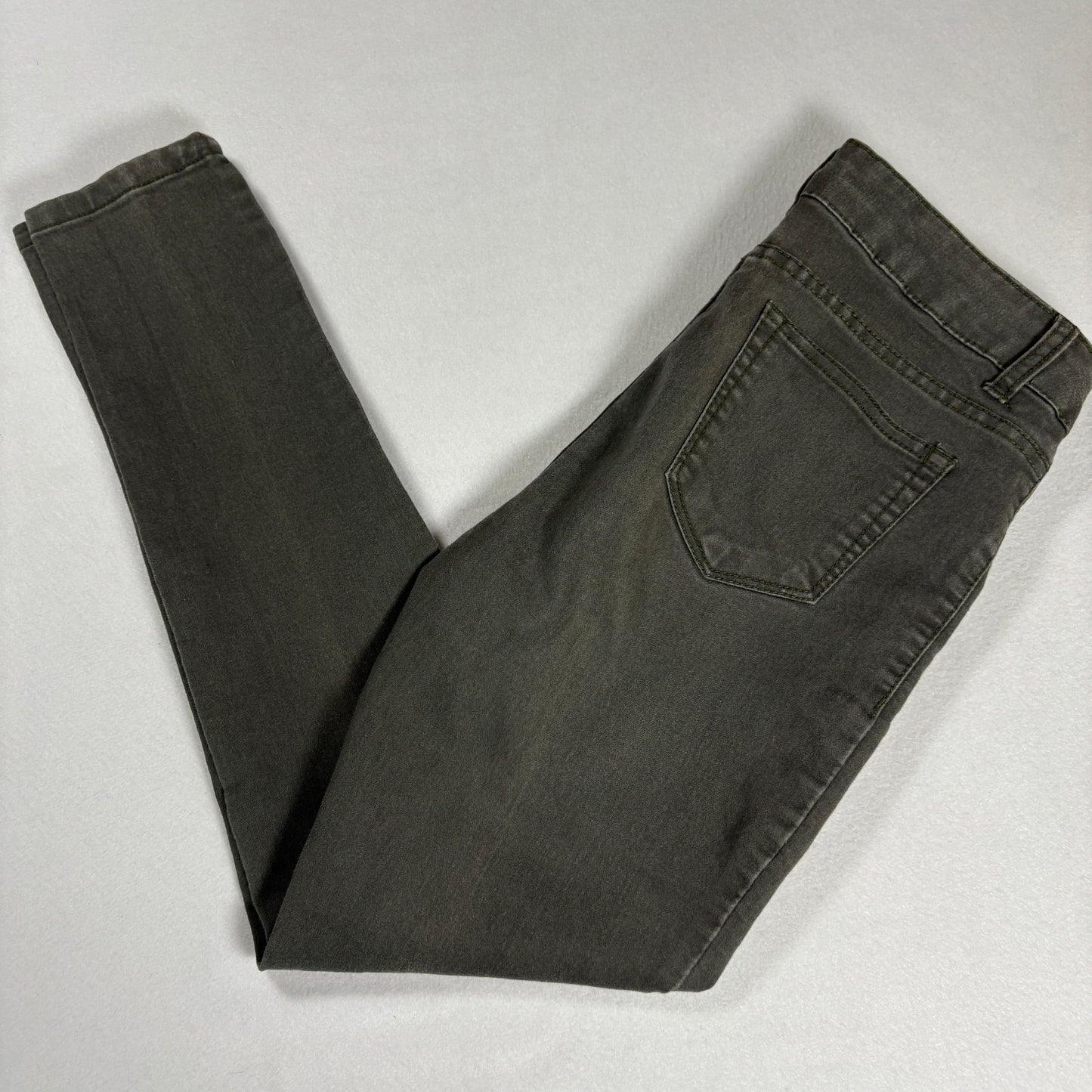 a.n.a Womens Jeggings 6P Petite Gray Stretch Skinny Denim Y2K Vintage