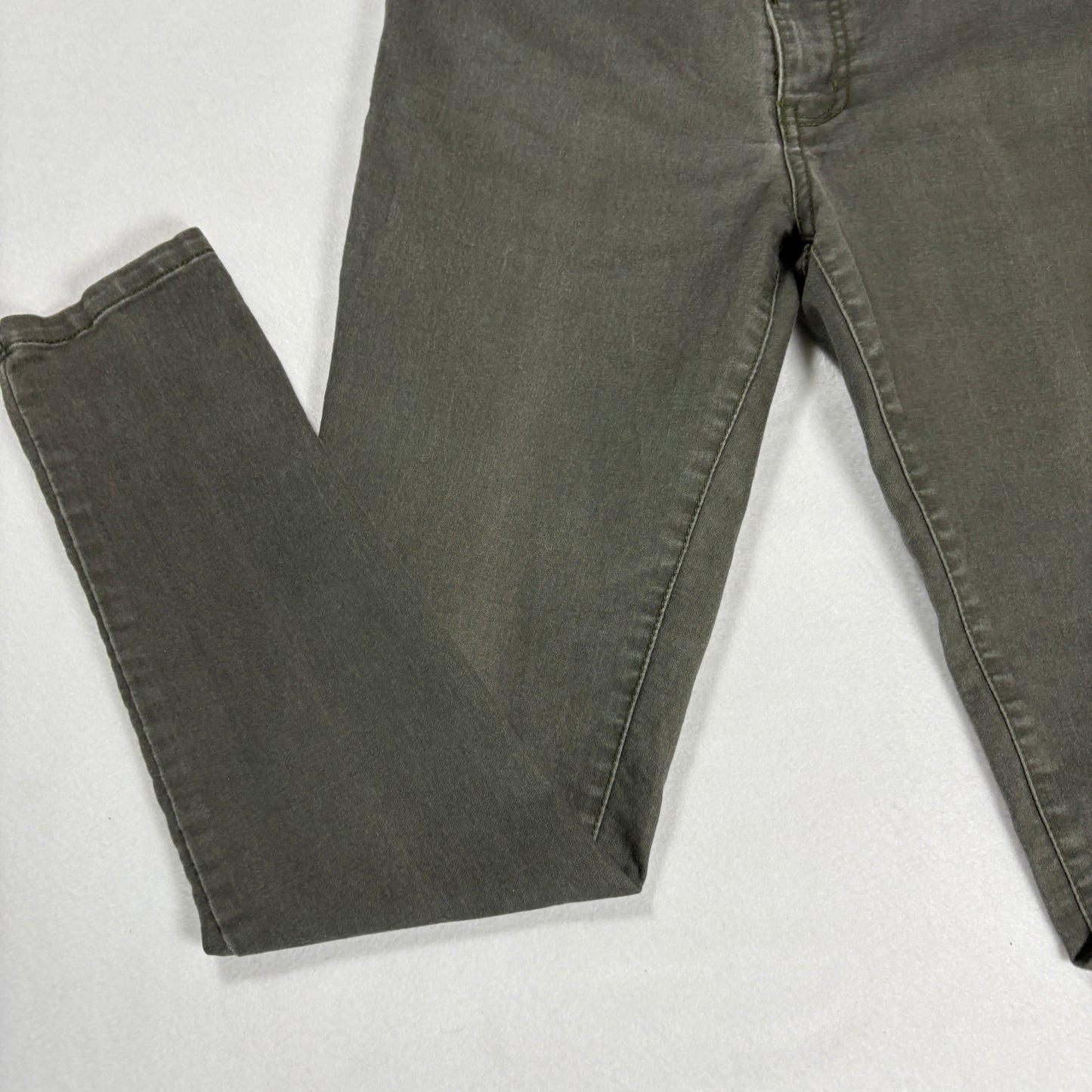 a.n.a Womens Jeggings 6P Petite Gray Stretch Skinny Denim Y2K Vintage