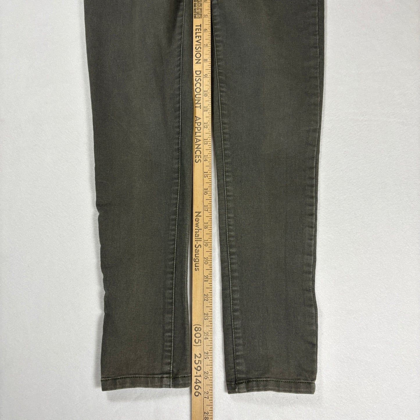 a.n.a Womens Jeggings 6P Petite Gray Stretch Skinny Denim Y2K Vintage