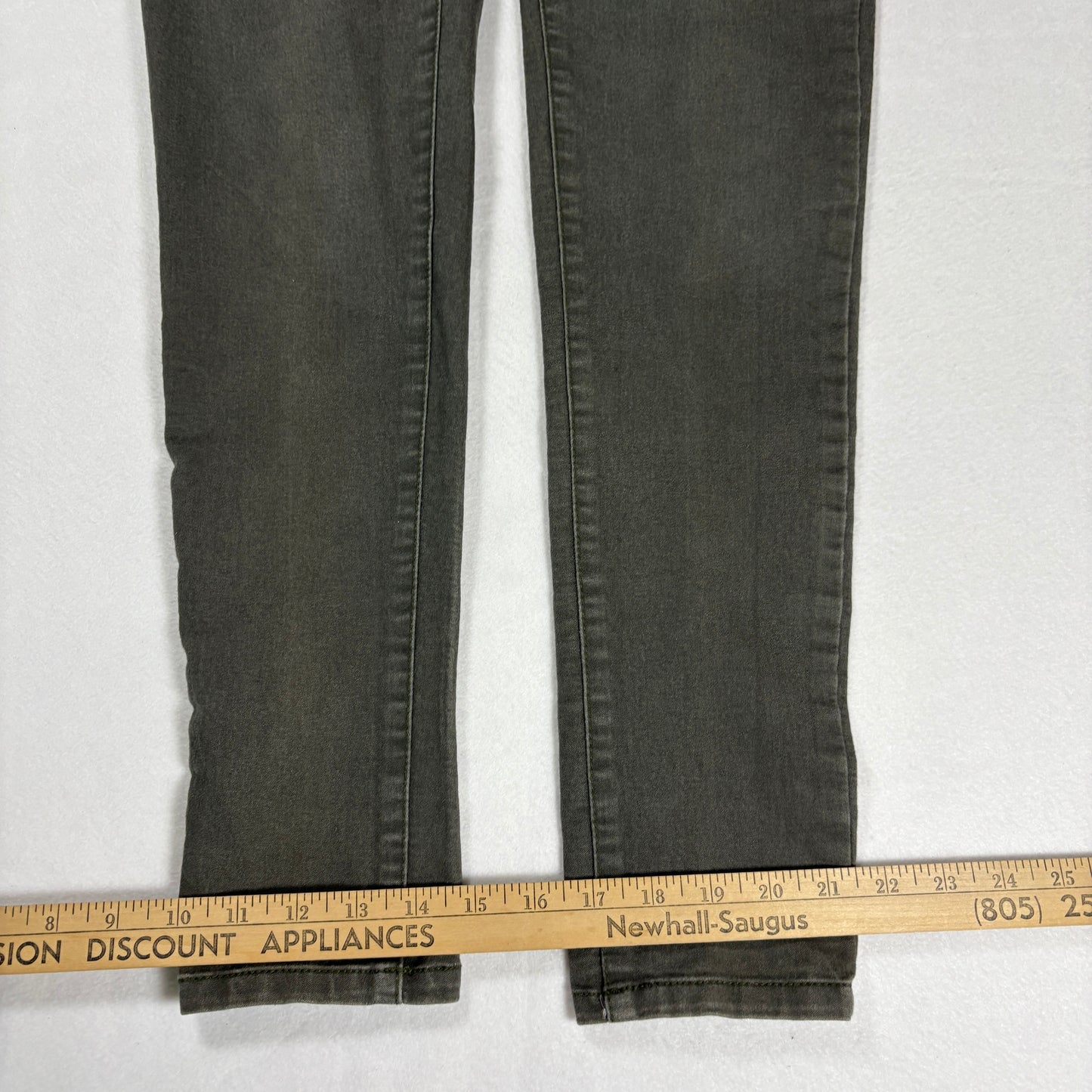 a.n.a Womens Jeggings 6P Petite Gray Stretch Skinny Denim Y2K Vintage