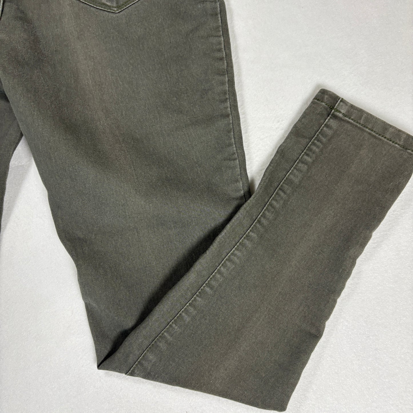 a.n.a Womens Jeggings 6P Petite Gray Stretch Skinny Denim Y2K Vintage