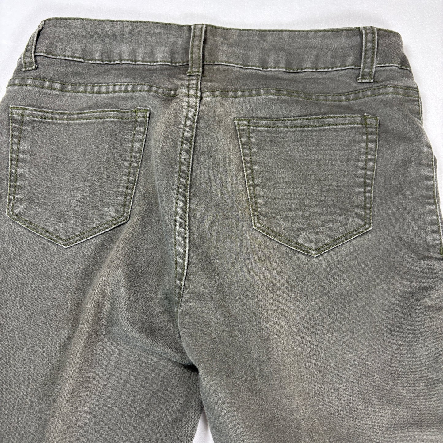a.n.a Womens Jeggings 6P Petite Gray Stretch Skinny Denim Y2K Vintage
