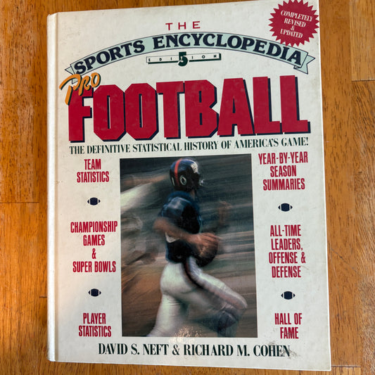Sports Encyclopedia Pro Football 5th Edition Stats History Super Bowl Leaders NFL