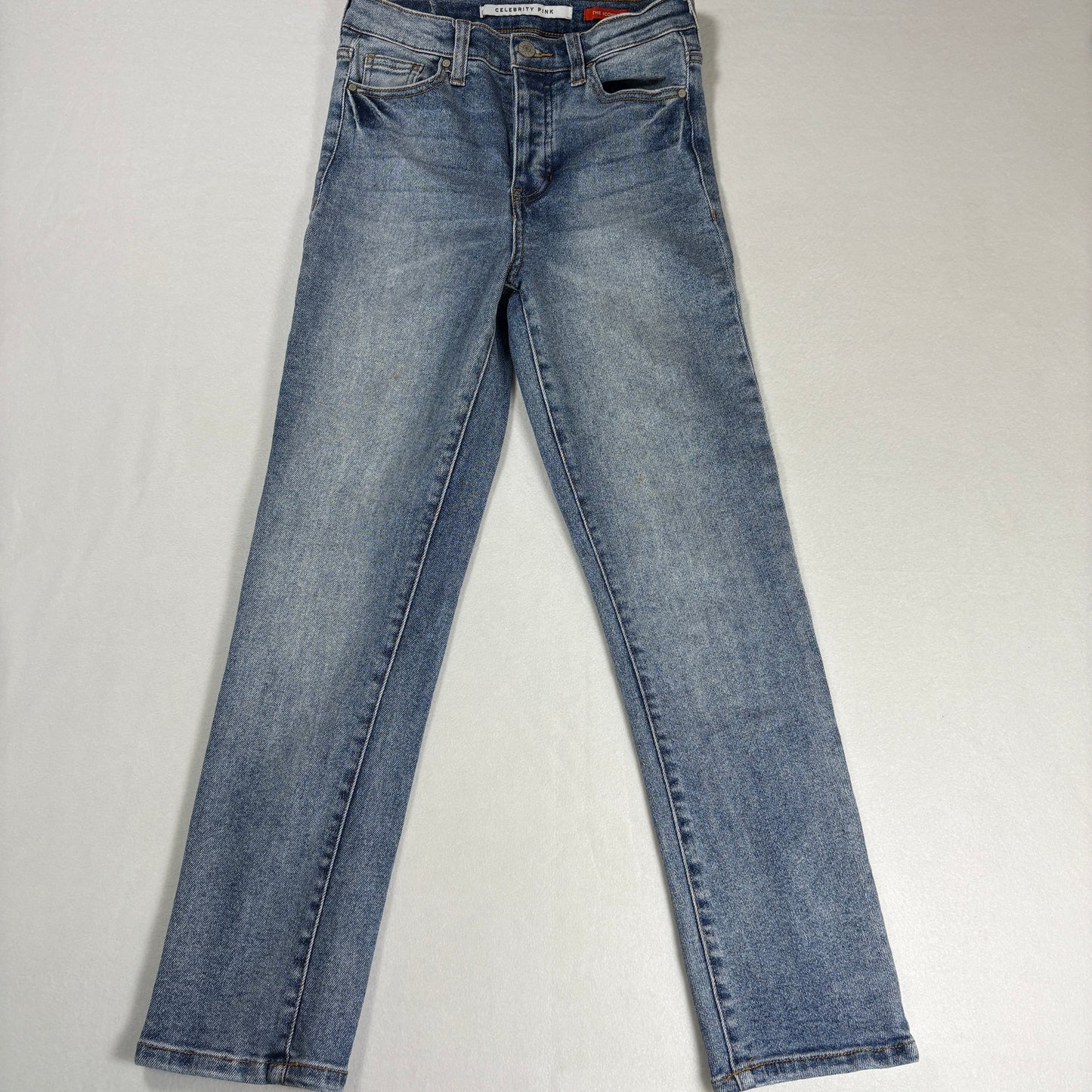 Celebrity Pink Womens Jeans Size 1 25 Y2K Vintage High Rise Skinny Blue Denim