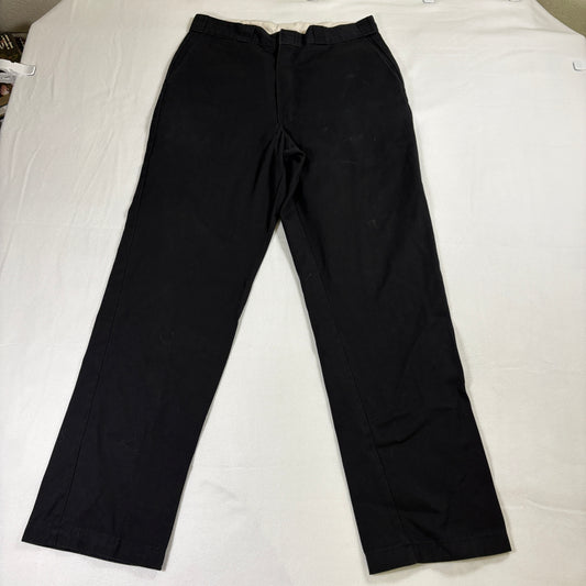 Dickies 874 Work Pants Mens 34x34 Black Durable Straight Leg Classic Workwear