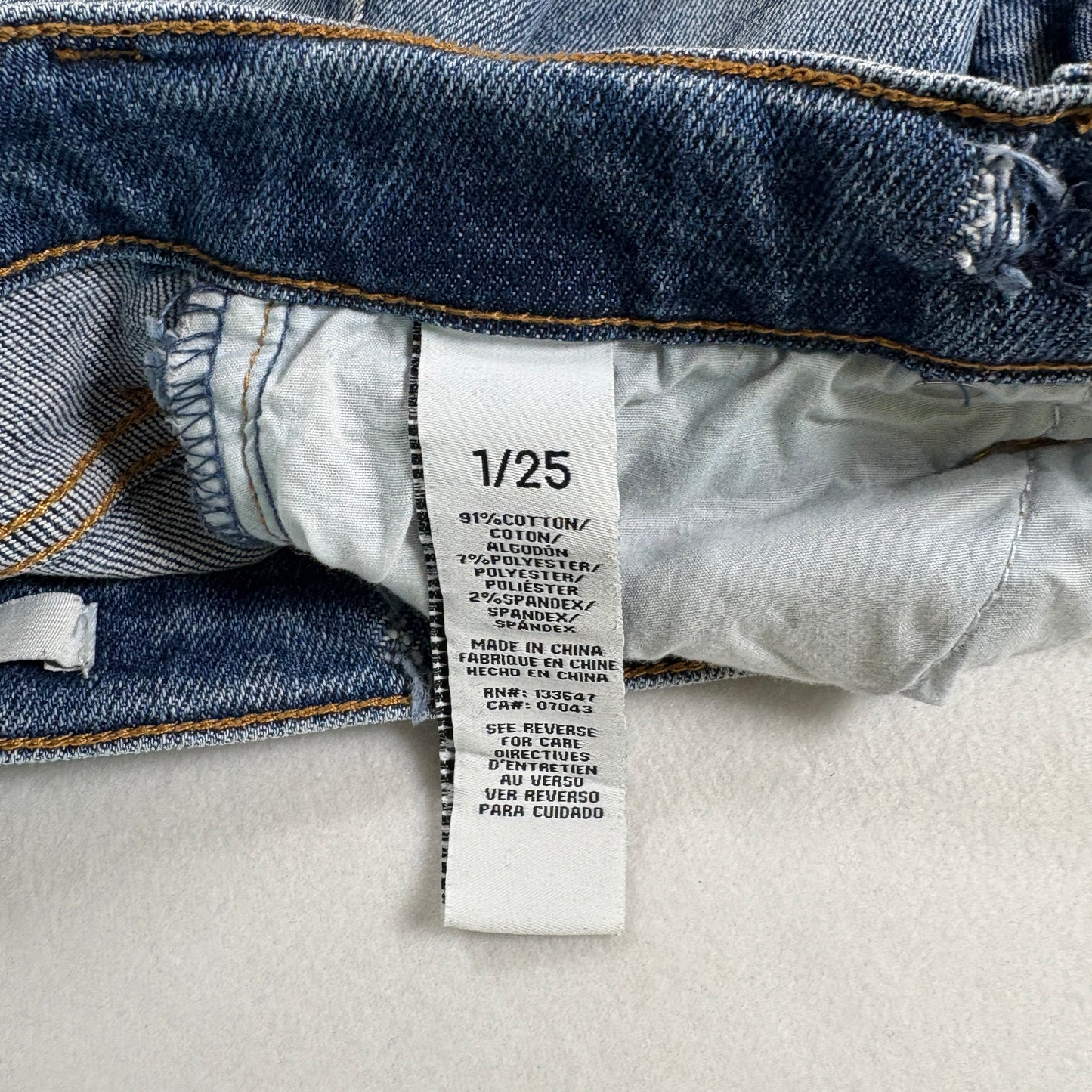 Celebrity Pink Womens Jeans Size 1 25 Y2K Vintage High Rise Skinny Blue Denim