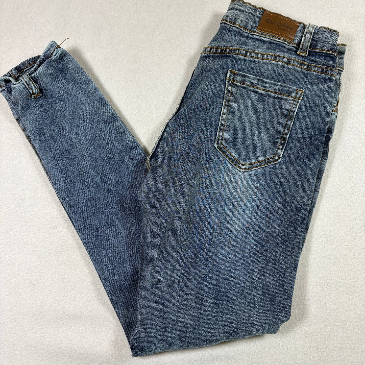 Surprise Womens Blue Skinny Jeans Size 9/29 Stretch Denim High Rise Vintage Y2K