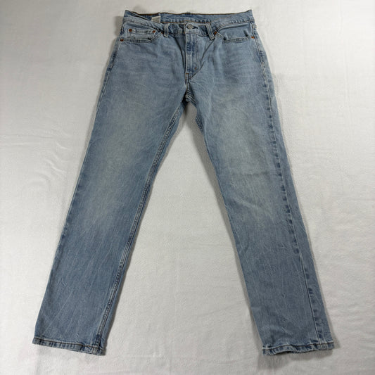 Levi’s 511 Men’s 33x30 Slim Straight Light Wash Button Fly Denim Jeans Vintage V